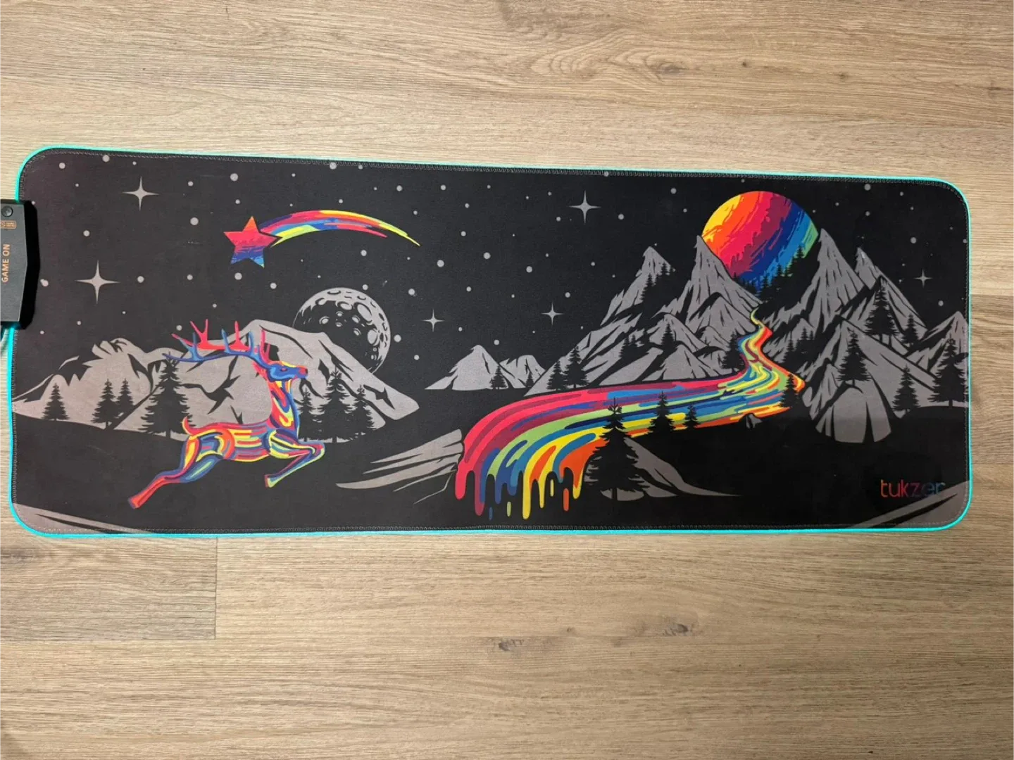 Gaming Pad with lighting effects image indicator(2)