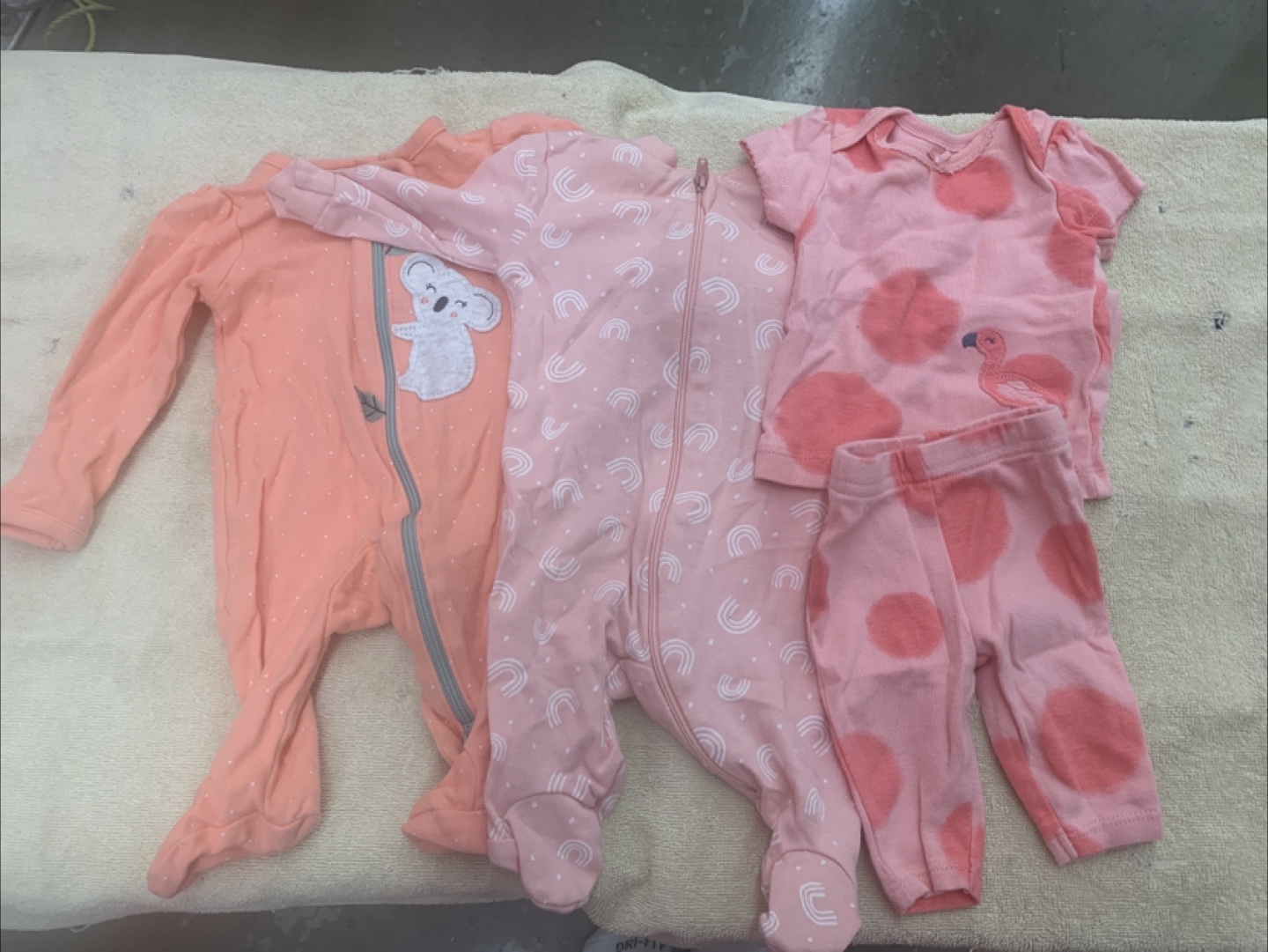 Baby Girl Clothes Bundle - Bodysuits, Sleepers, and More - photo 3