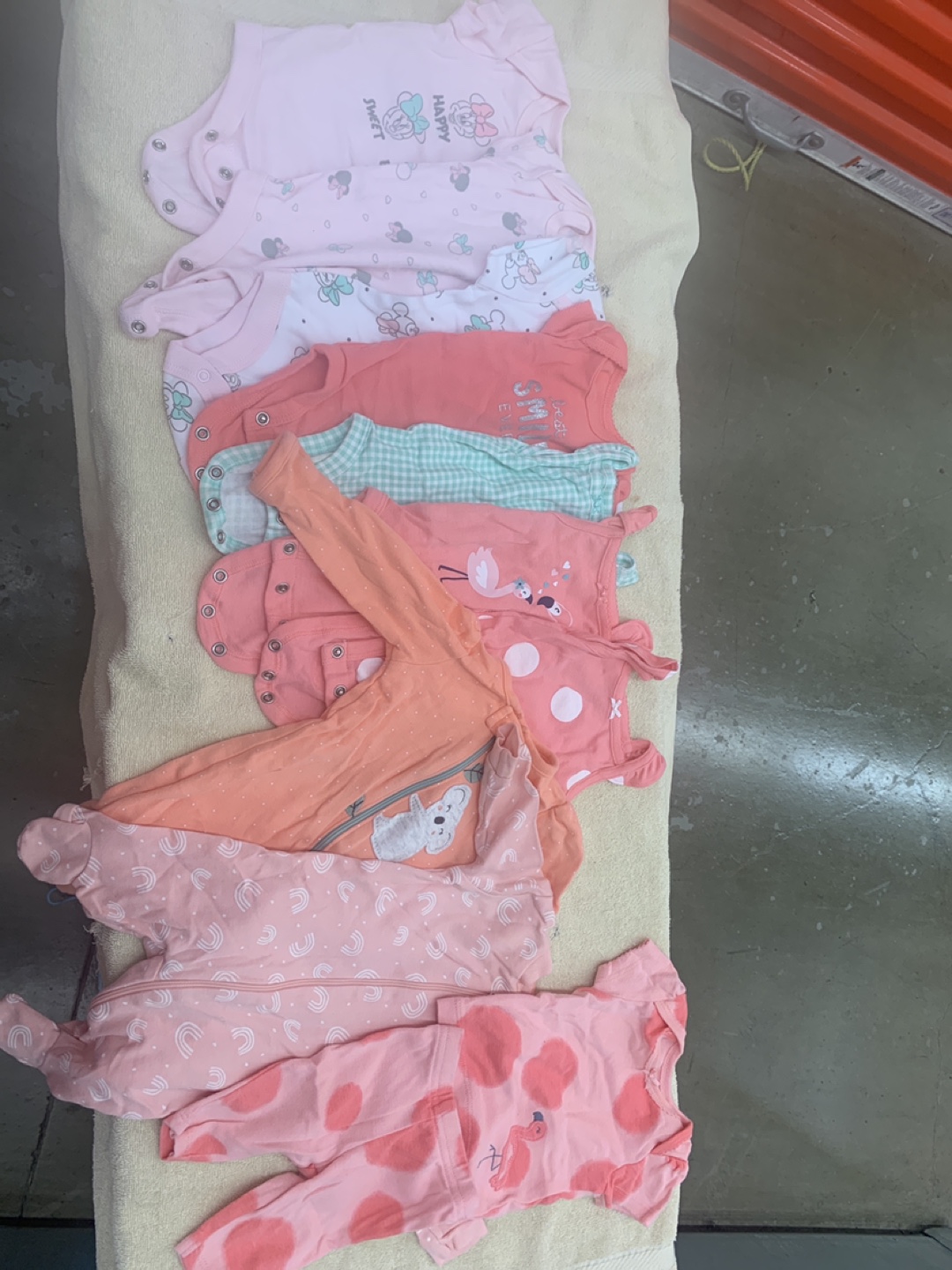 Baby Girl Clothes Bundle - Bodysuits, Sleepers, and More