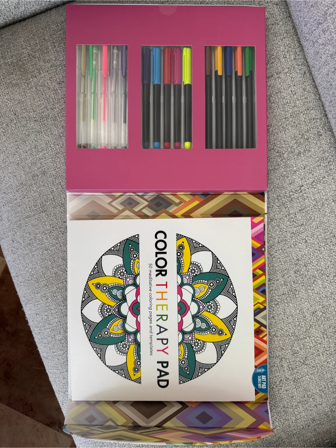 New Spice Box Color Therapy Mandala Coloring Kit - photo 3