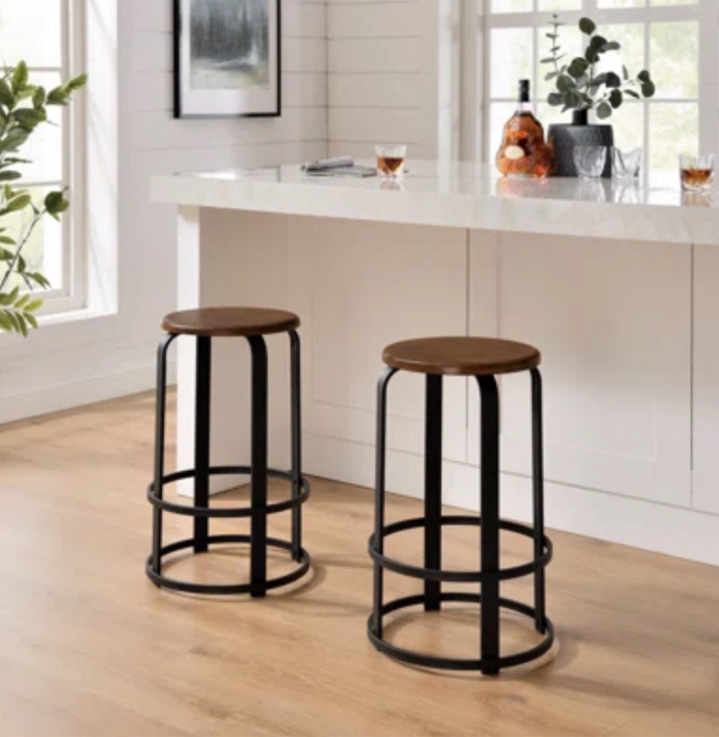 New Set of 2 Counter Height Stools