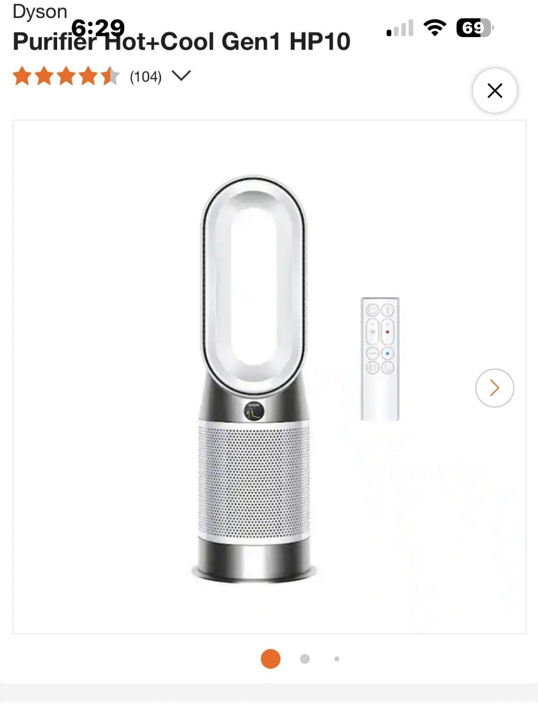 Brand New - Dyson Purifier Hot+Cool Gen1 - photo 2