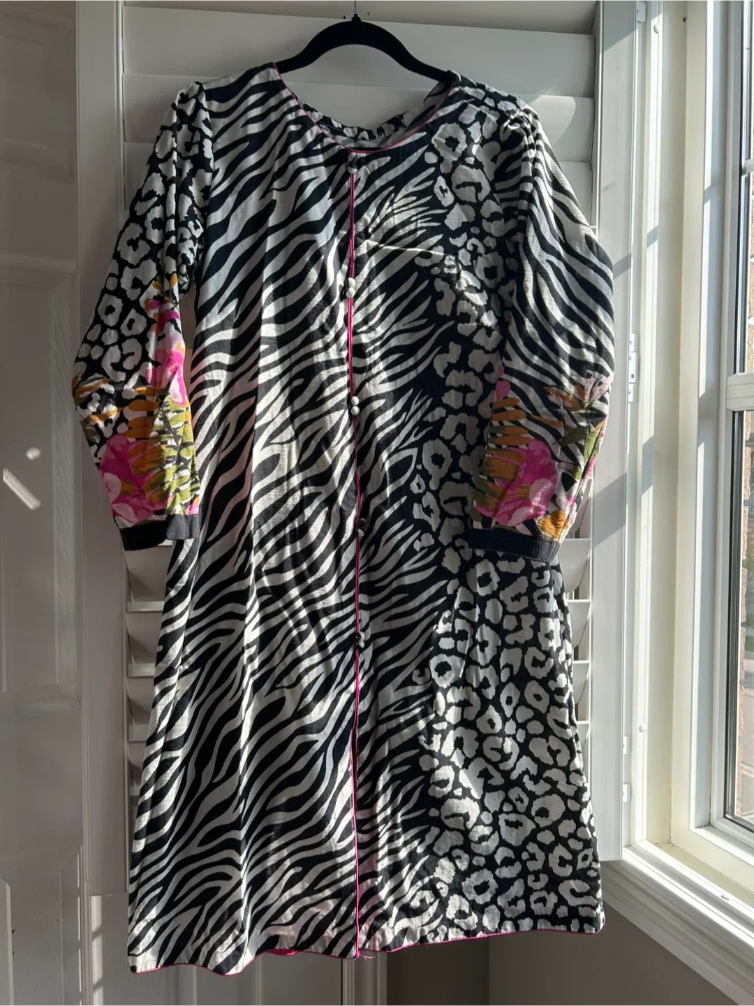 Animal Print Dress - Chest 20, Length 35 thumbnail