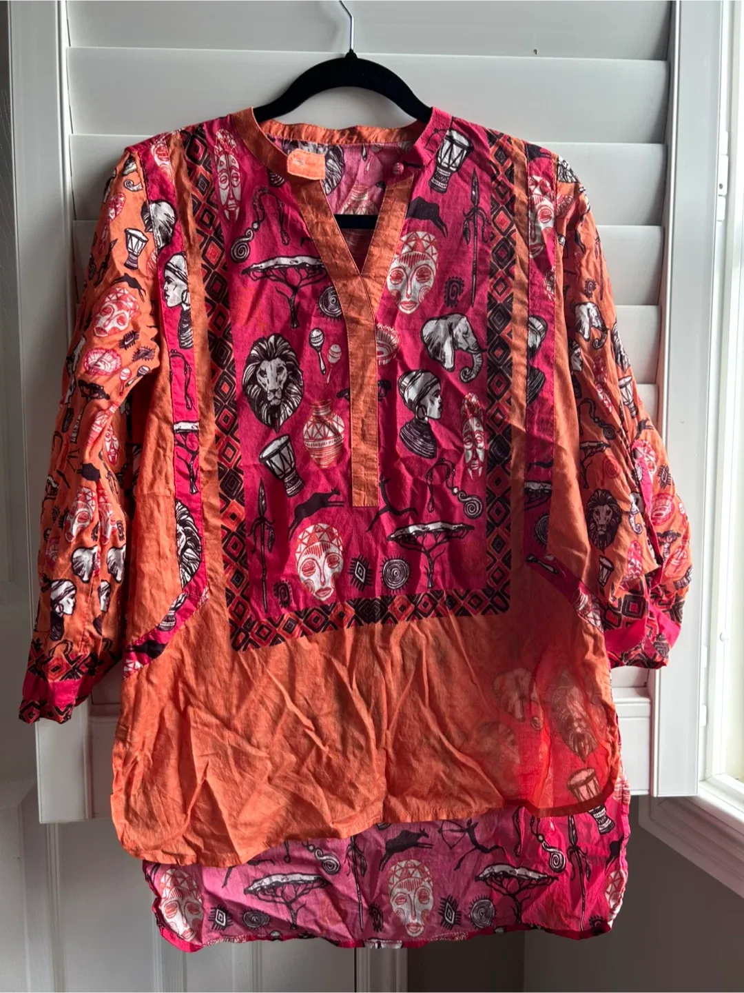 Patterned Tunic Top thumbnail