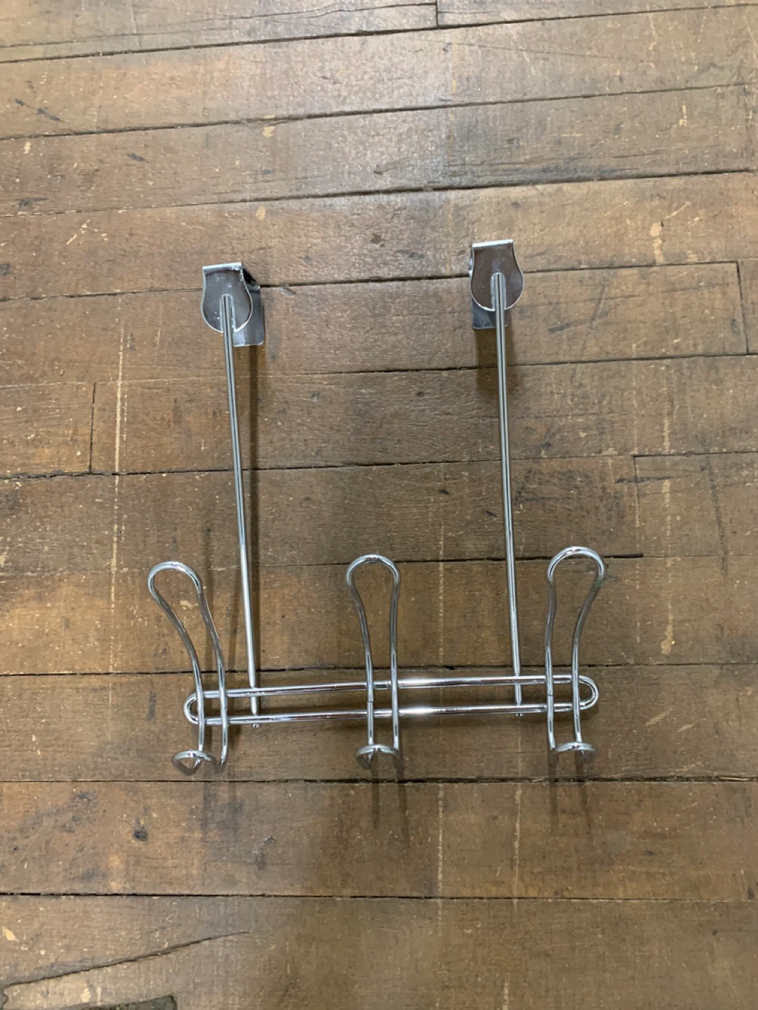 Over-the-Door Chrome Hanger