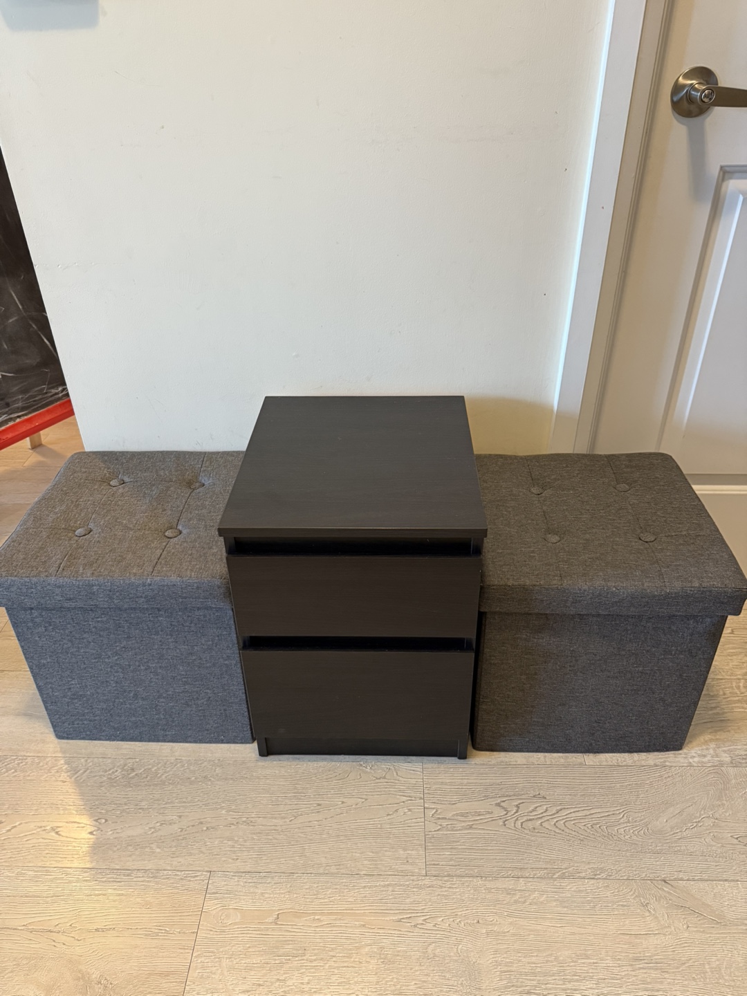 IKEA Kullen Black-Brown Drawer Unit - photo 2