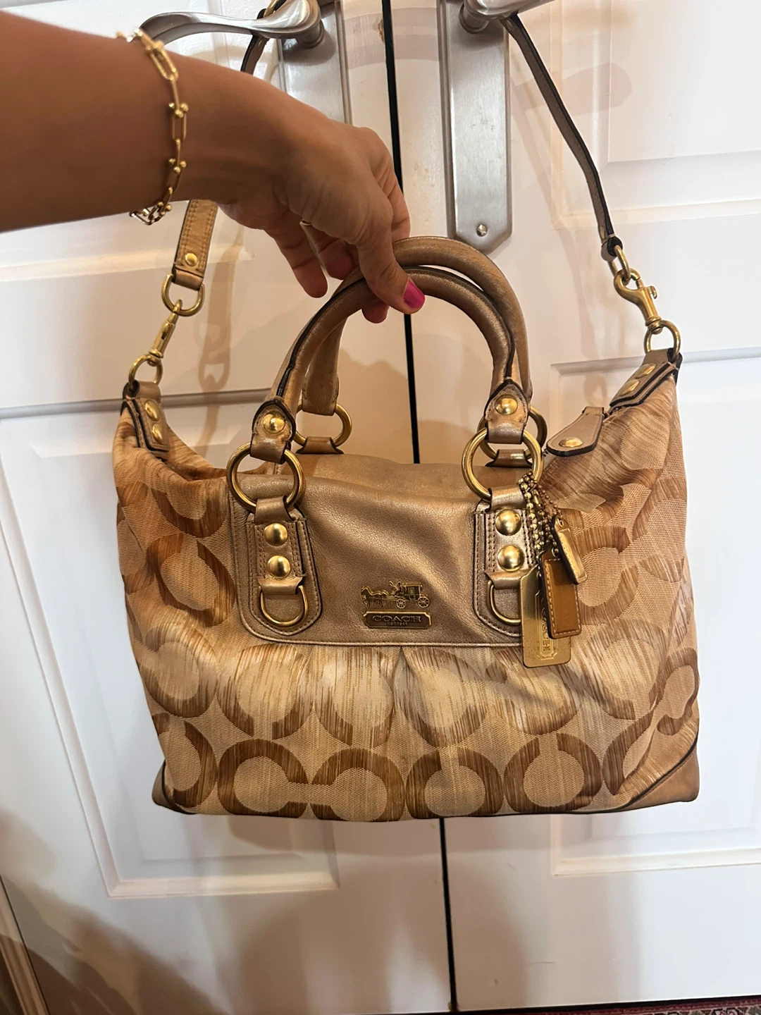 Coach Hobo Bag - Gold - photo 2