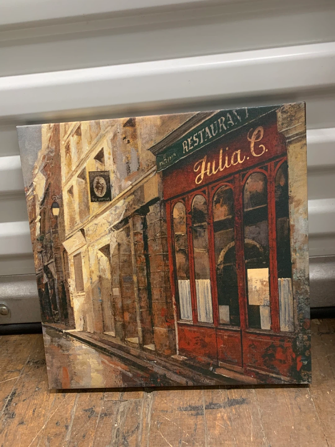 Julia C. Restaurant Canvas Print