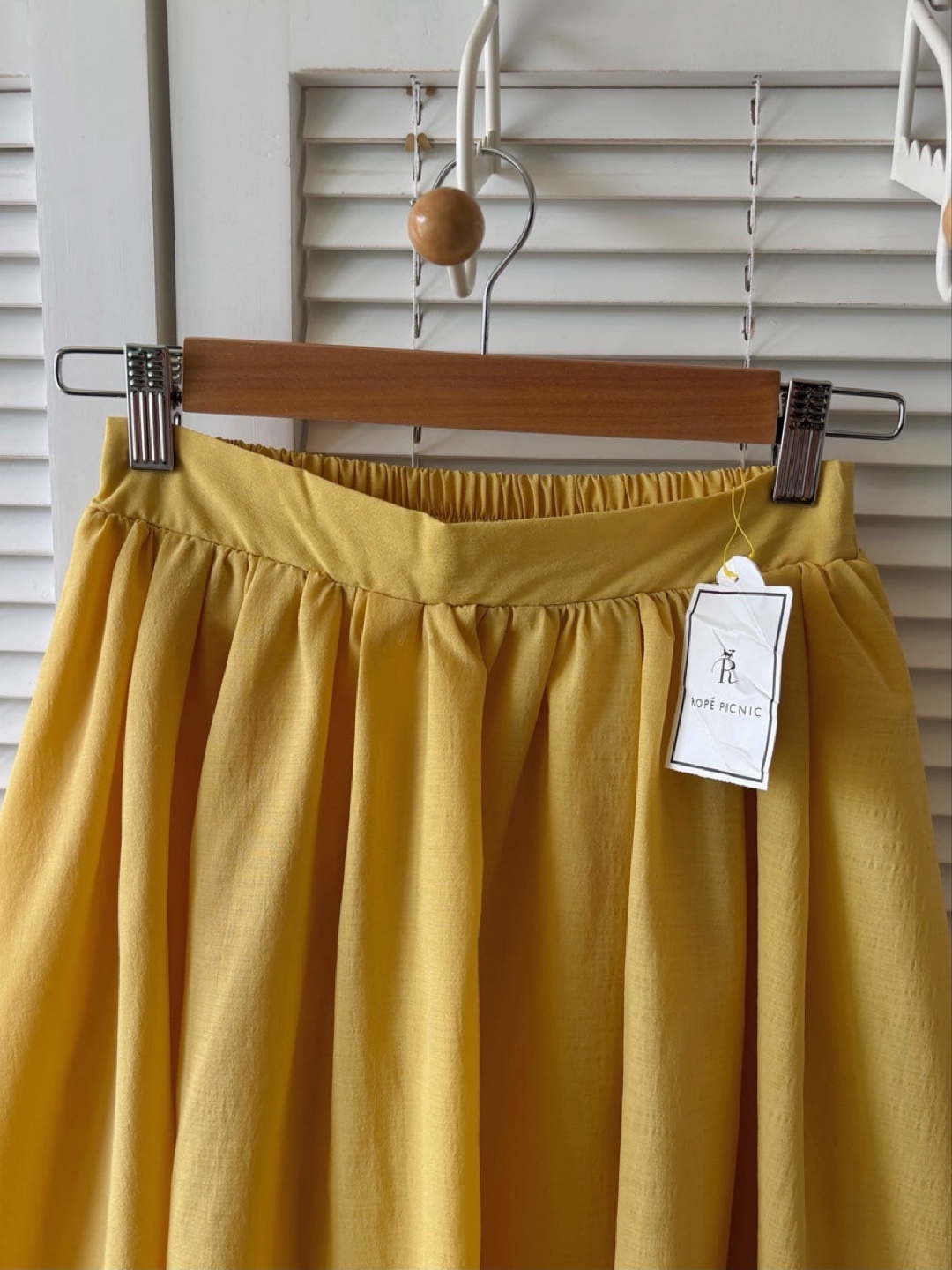 Vintage Midi Skirt, High Waisted A-Line Skirt - photo 5