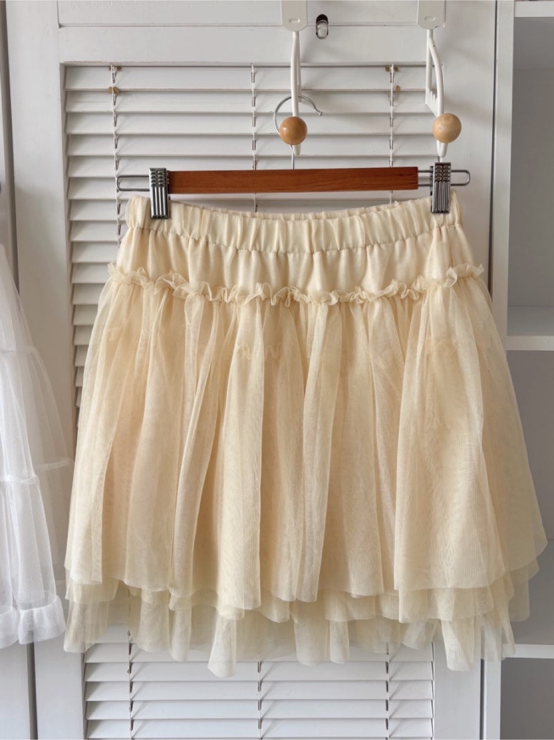 Vintage Tiered Tulle Skirt