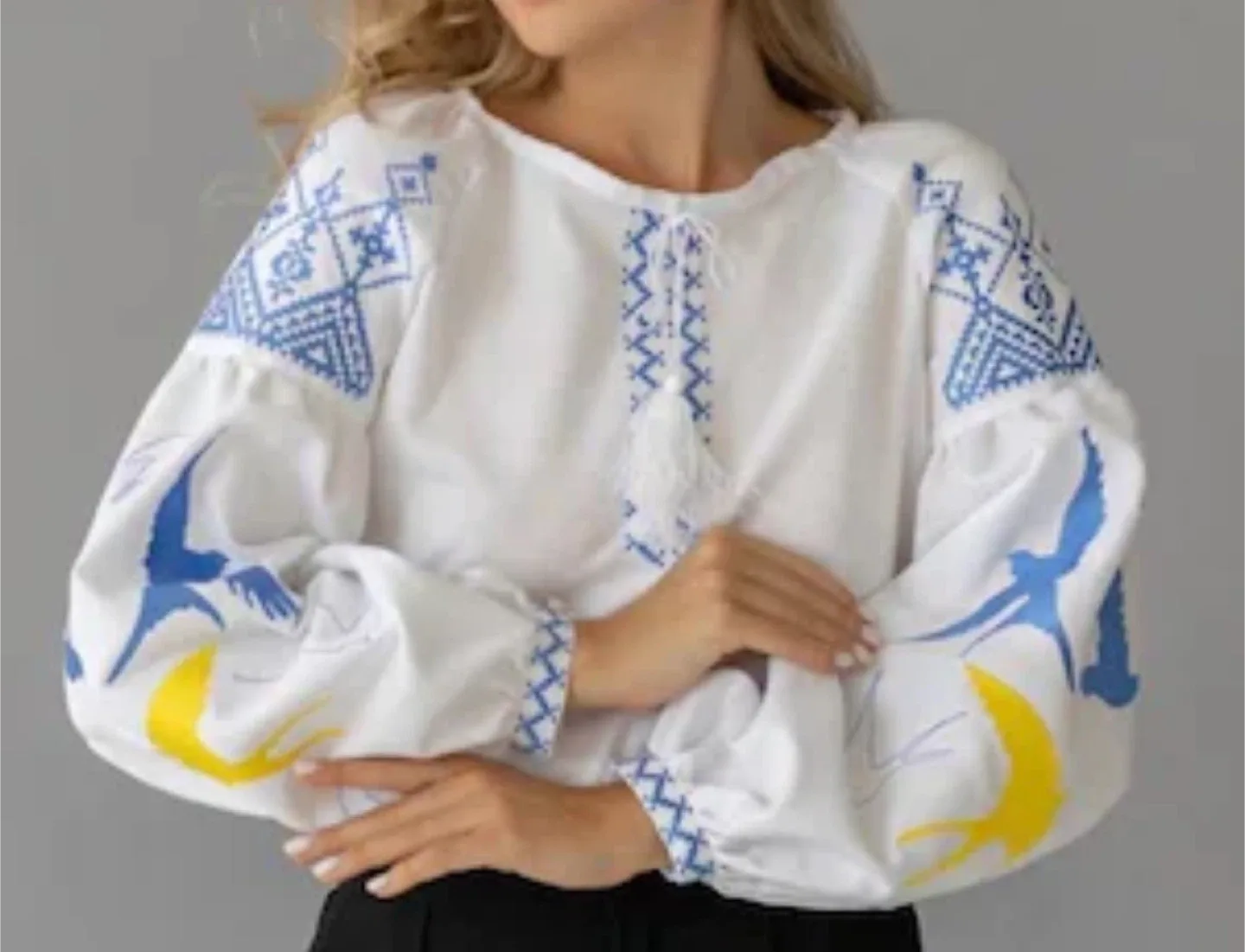 Ukrainian Vyshyvanka Size Medium Large thumbnail