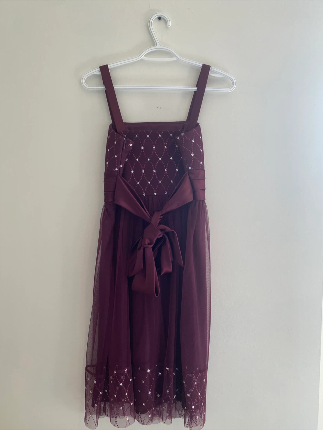 Burgundy Dress - Size 8 - photo 2