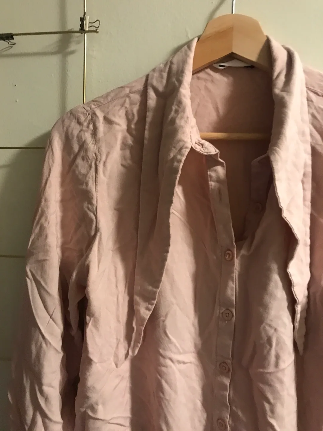 Pink Button-Up Blouse thumbnail