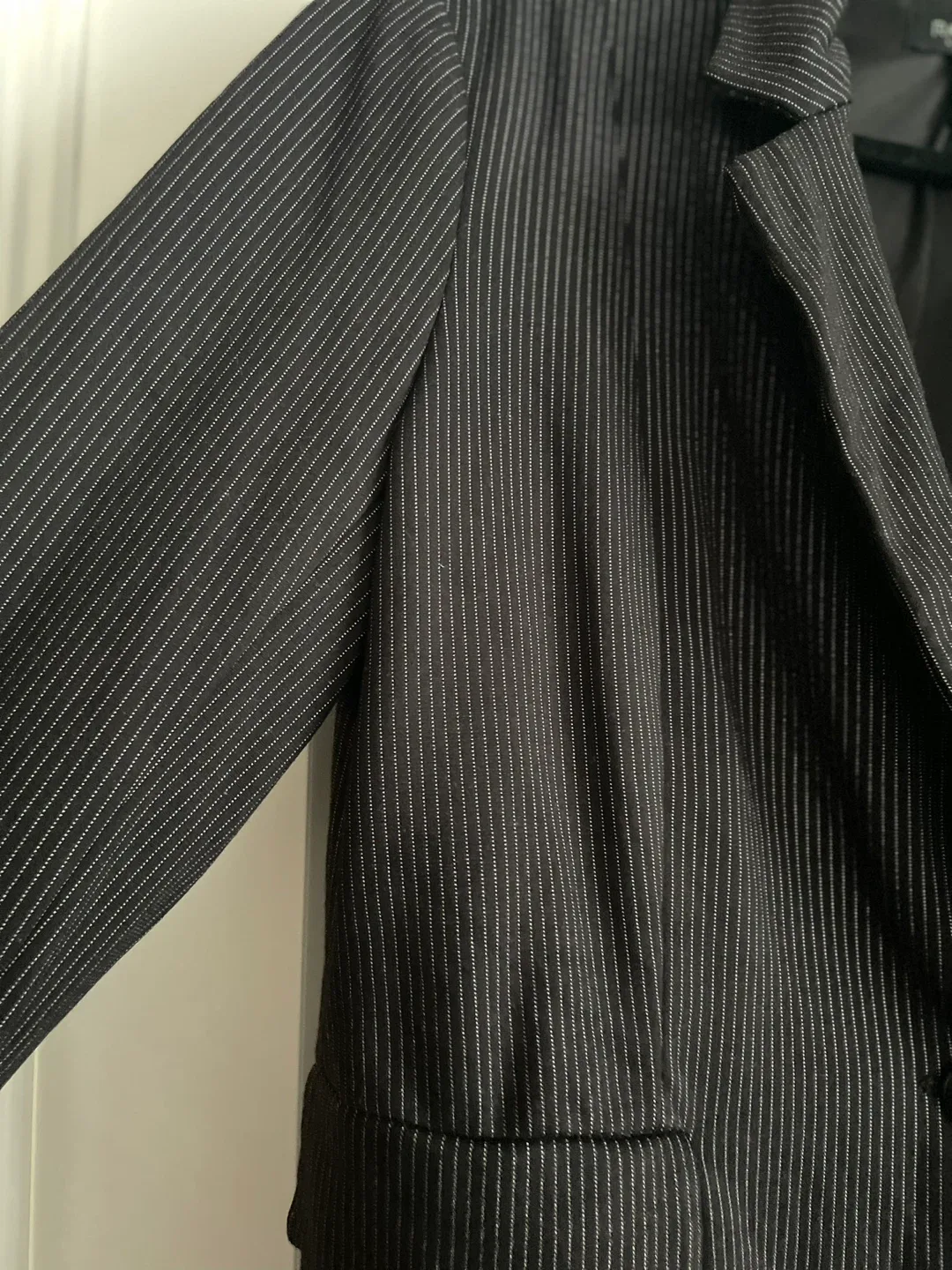 Warm Rachel Zoe Pinstripe Blazer - Size XL image indicator(2)