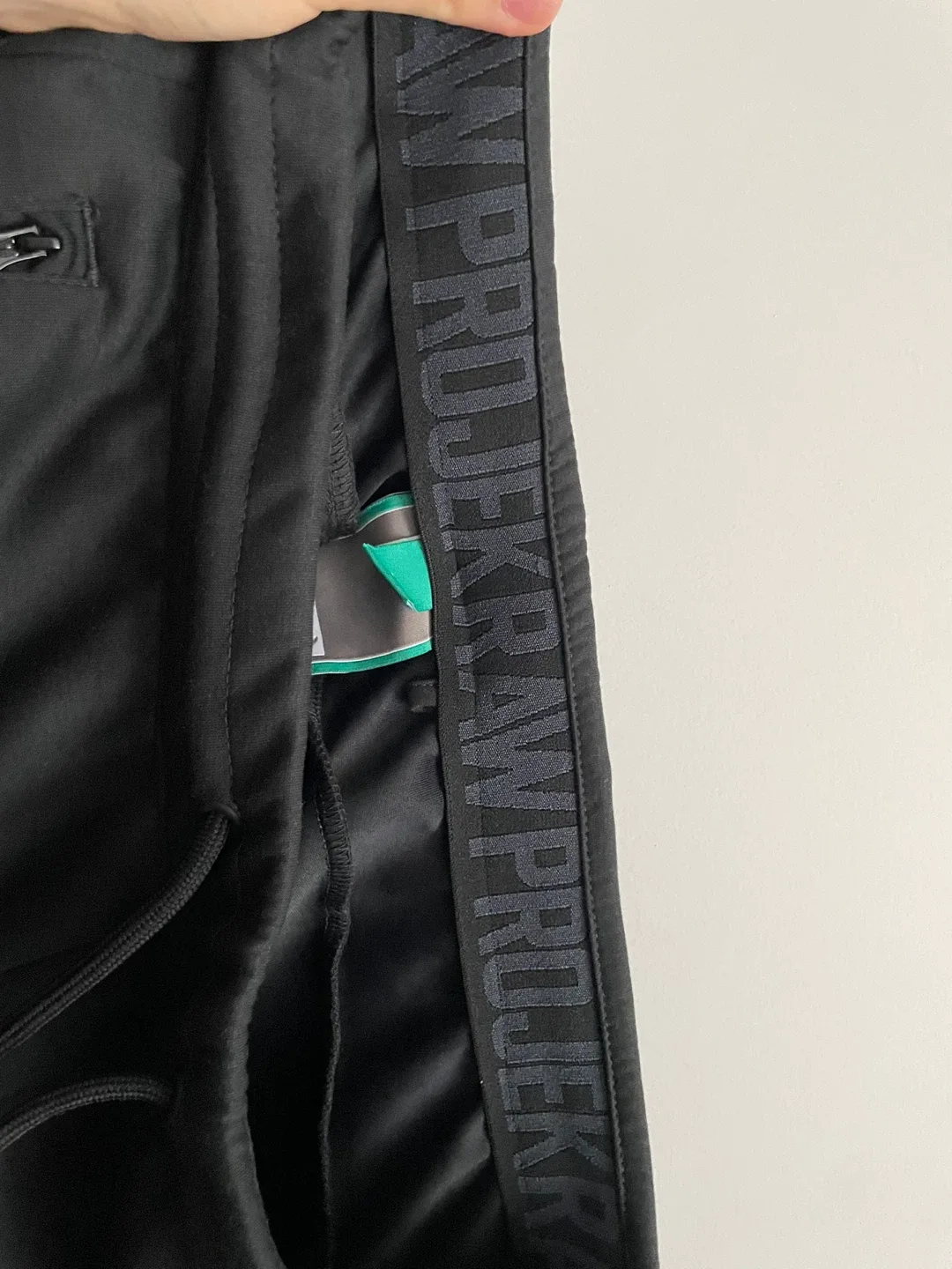 Still Human Projek Raw Black Joggers - Size M image indicator(3)