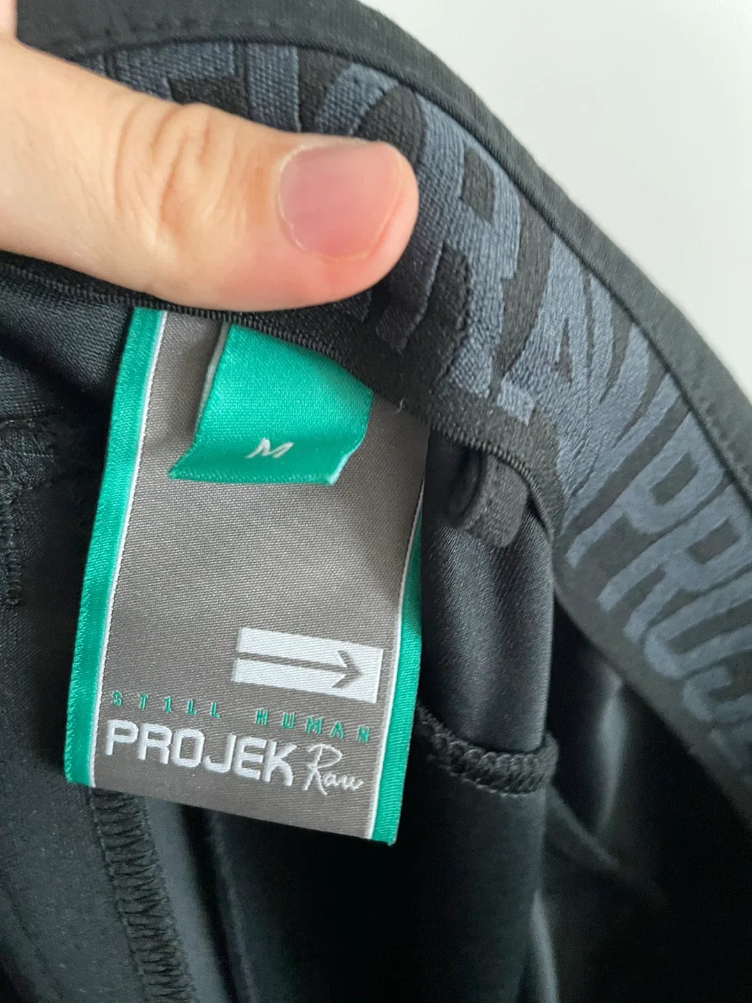 Still Human Projek Raw Black Joggers - Size M image indicator(2)