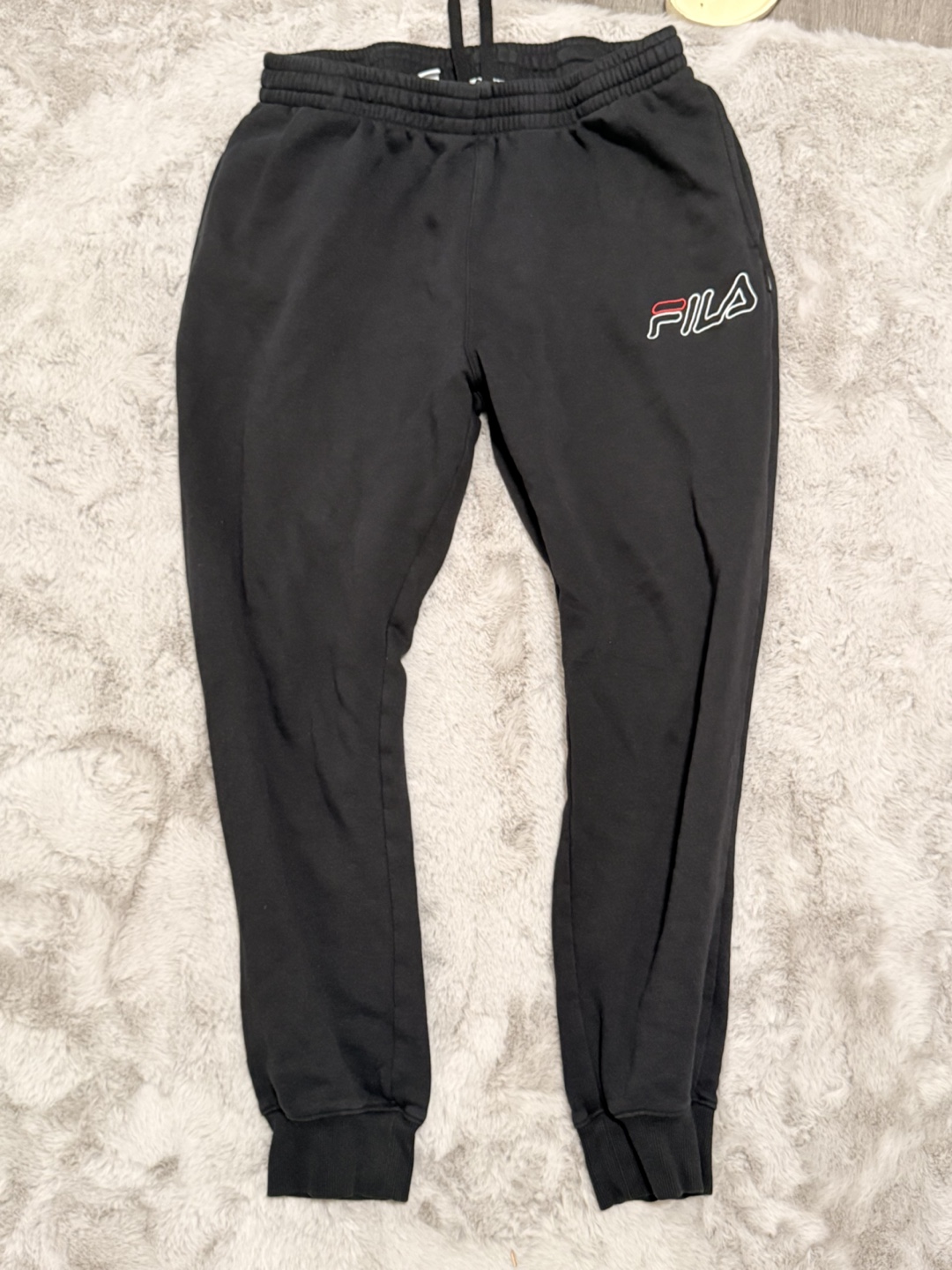 Fila Black Sweatpants - Size L