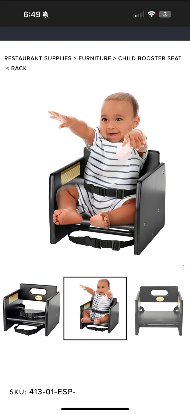 Alpine Industries Child Booster Seat thumbnail