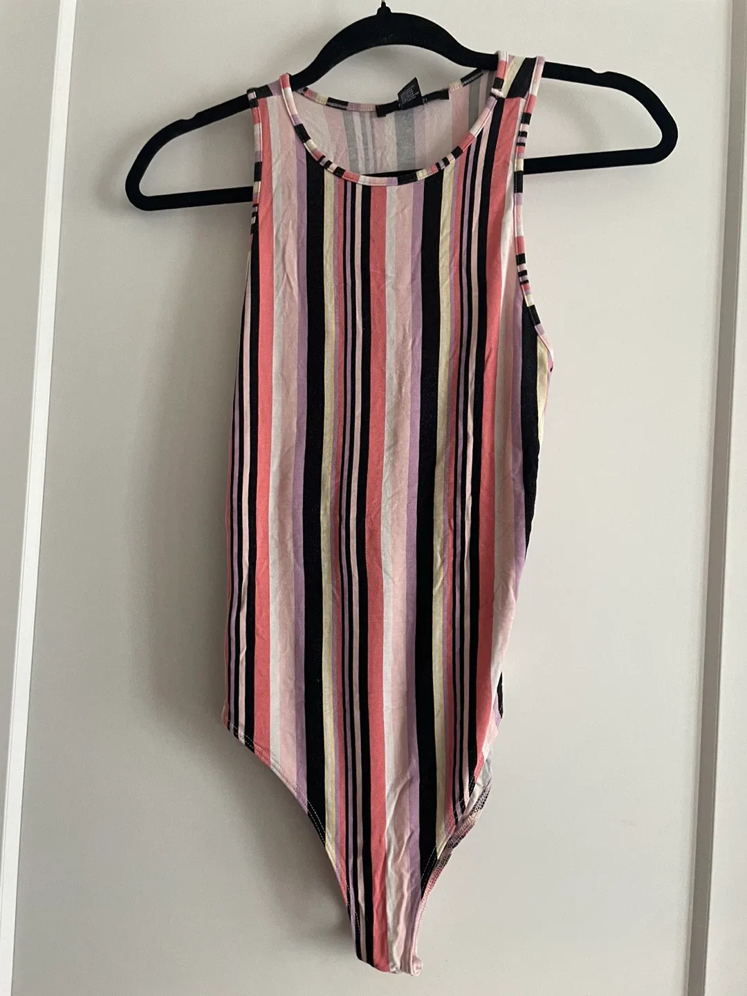 Forever 21 Striped Bodysuit - Size S thumbnail