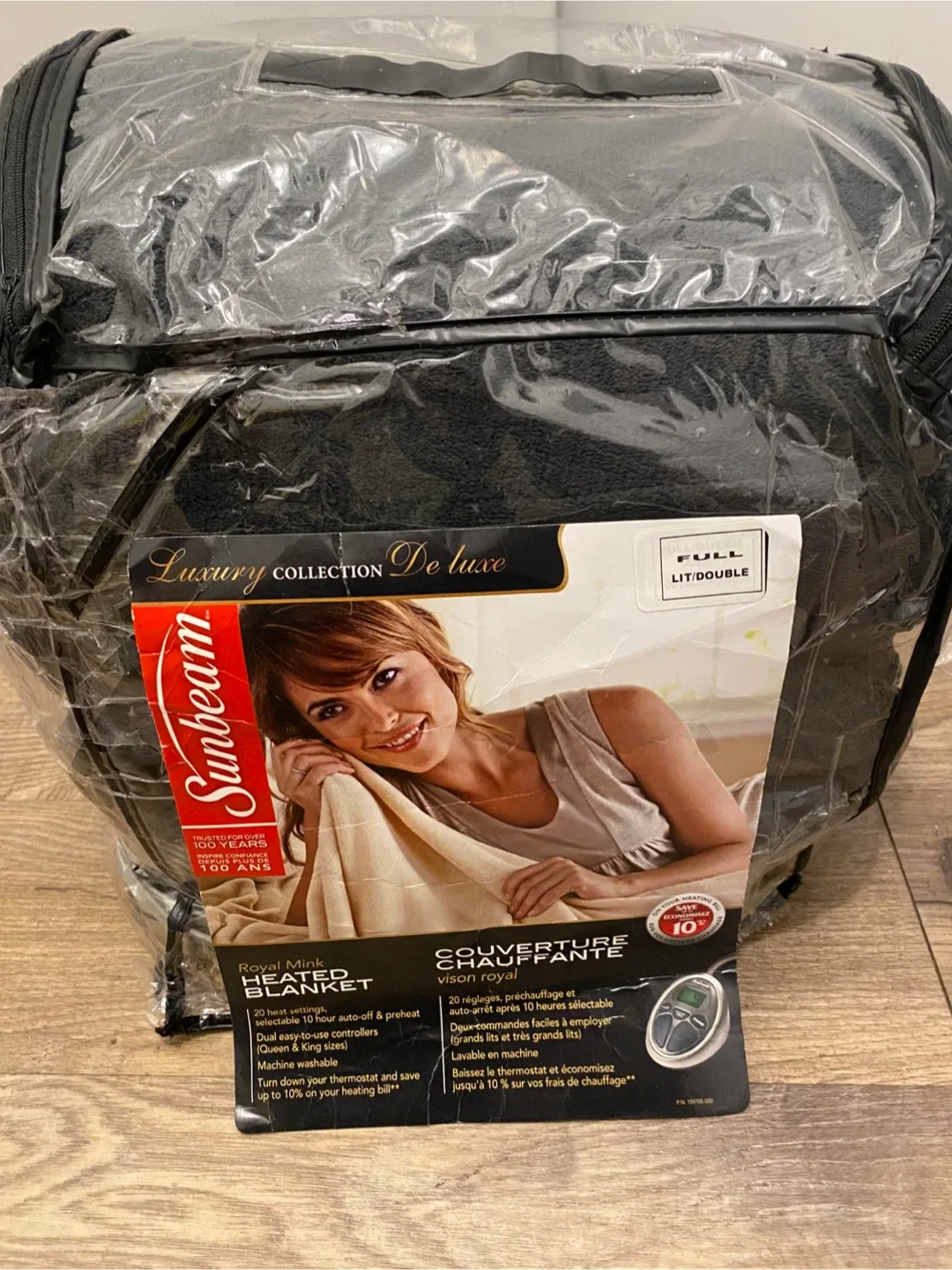 Sunbeam Royal Mink Heated Blanket, Full Size