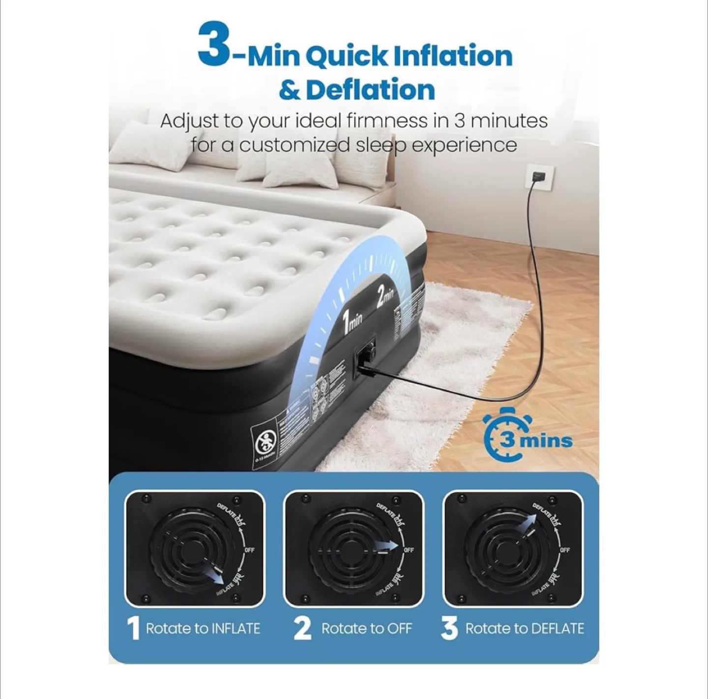 CHERIMOR Air Mattress image indicator(2)