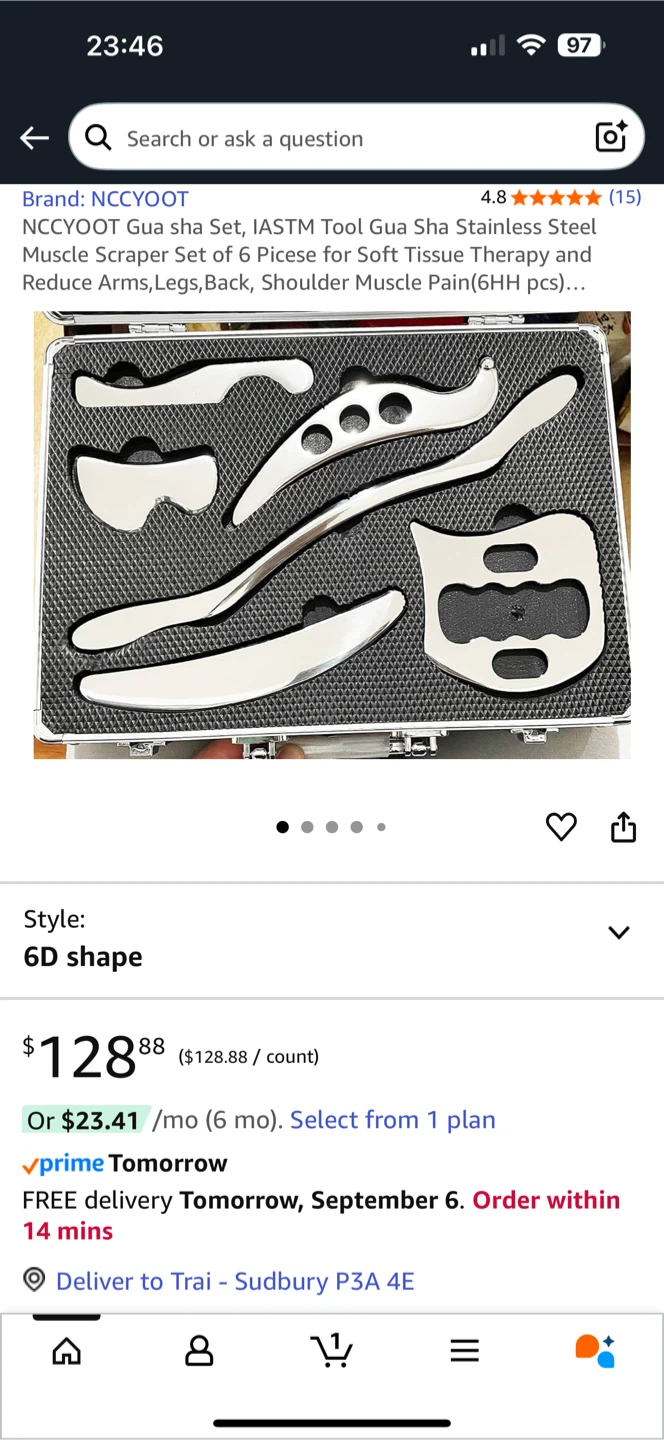 NCCYOOT Gua Sha Set, IASTM Tool - photo 3