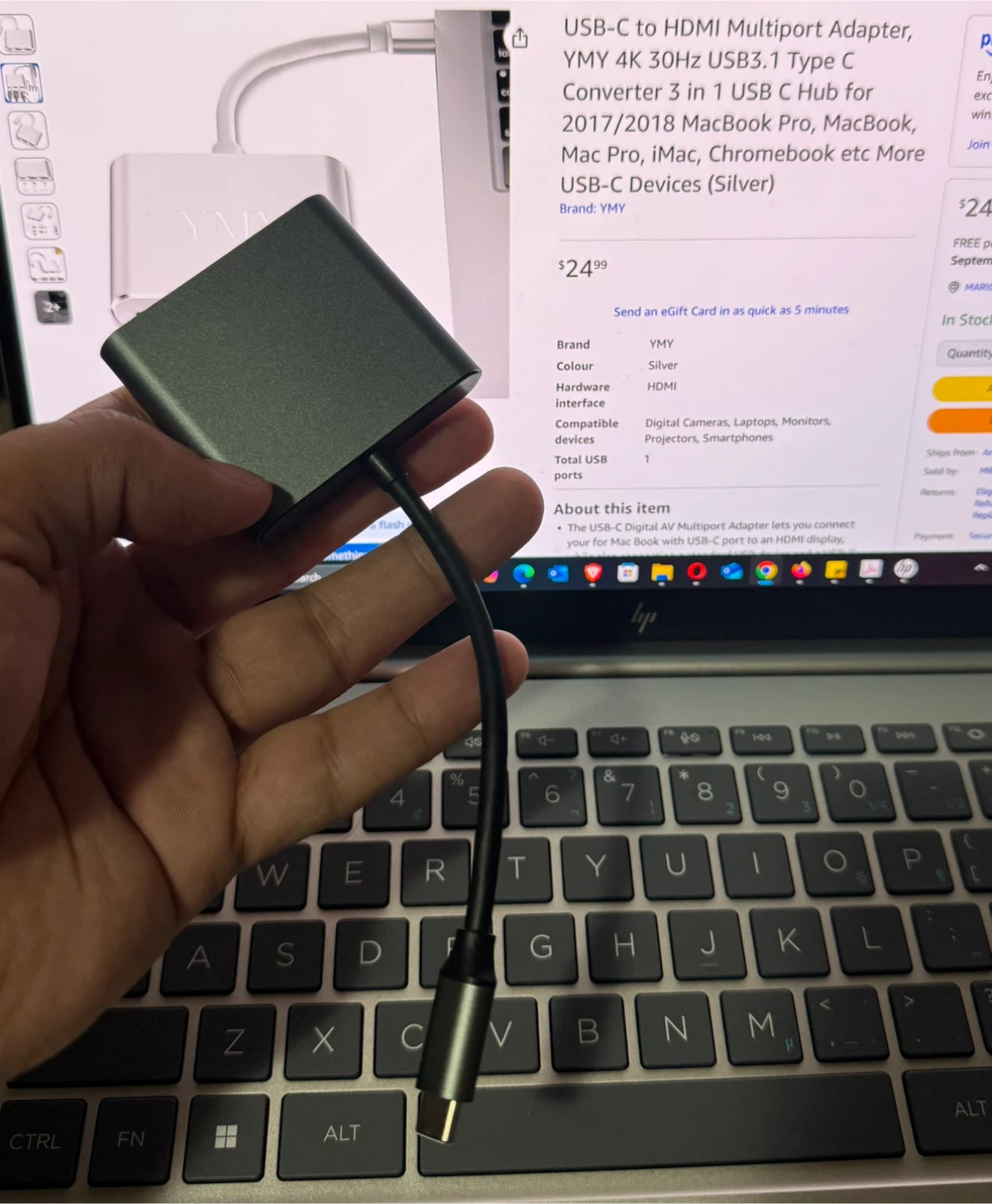 3 in 1 USB-C to HDMI Multiport Adapter *NEW* - photo 2