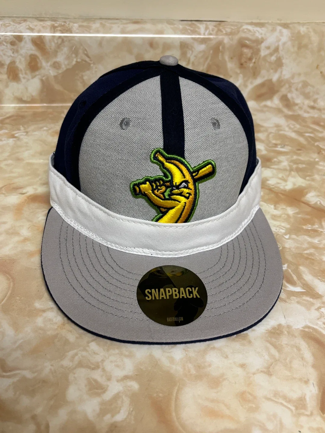 Savanna Bananas Baseballism Rally Hat Fully Embroidered Rare! 🥕 thumbnail