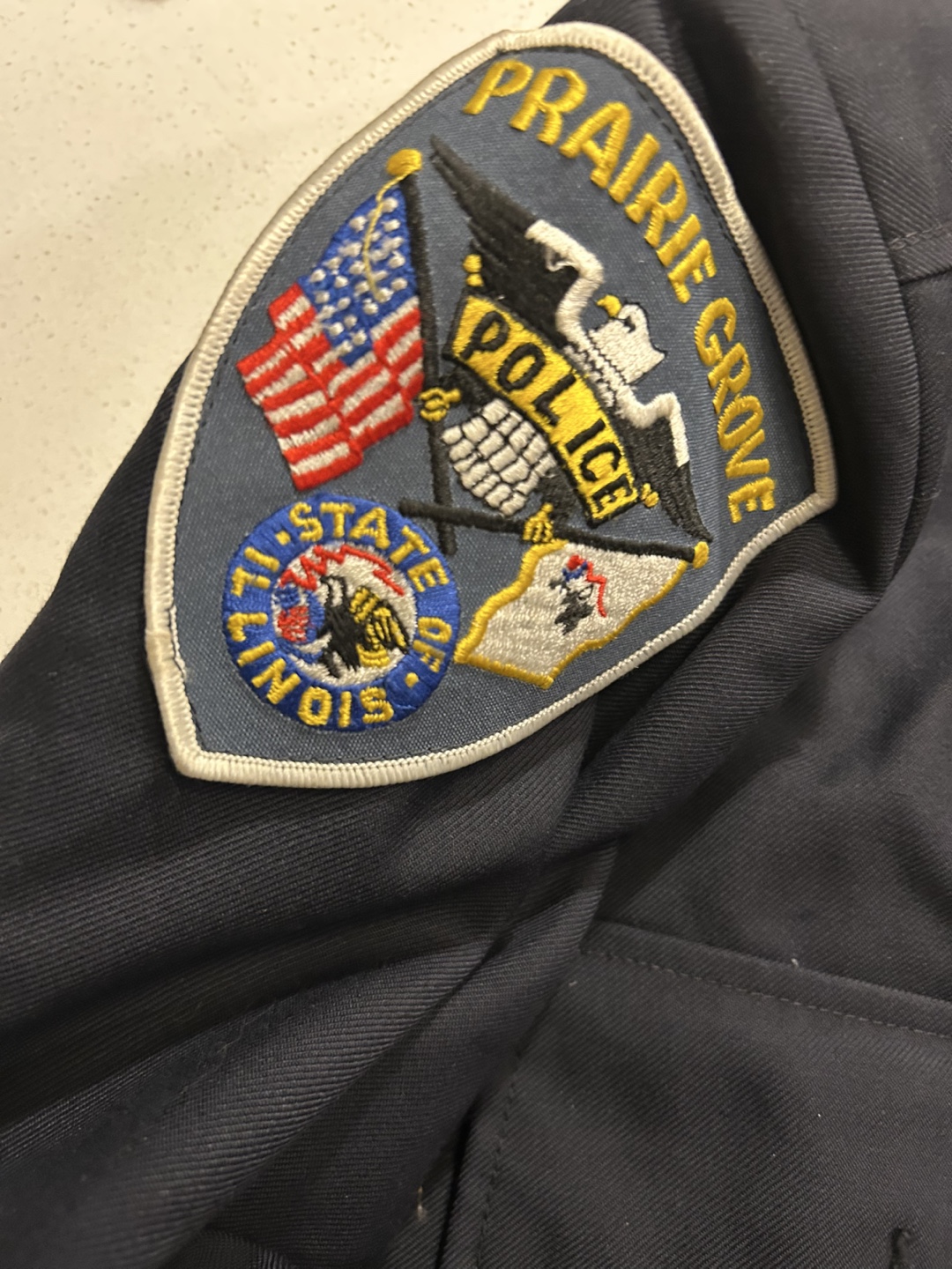 Prairie Grove Police Uniform Jacket size small - photo 3