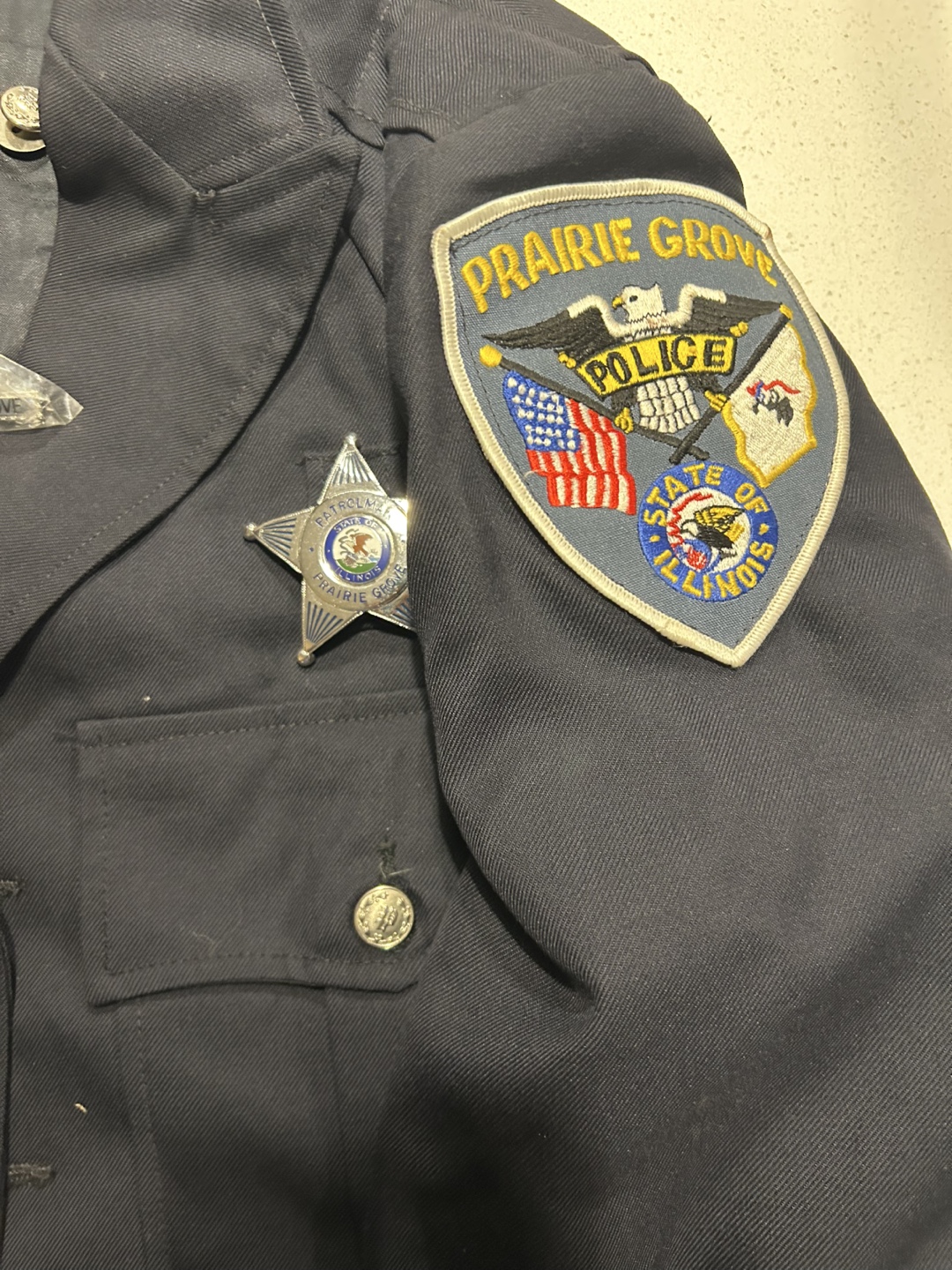 Prairie Grove Police Uniform Jacket size small - photo 2