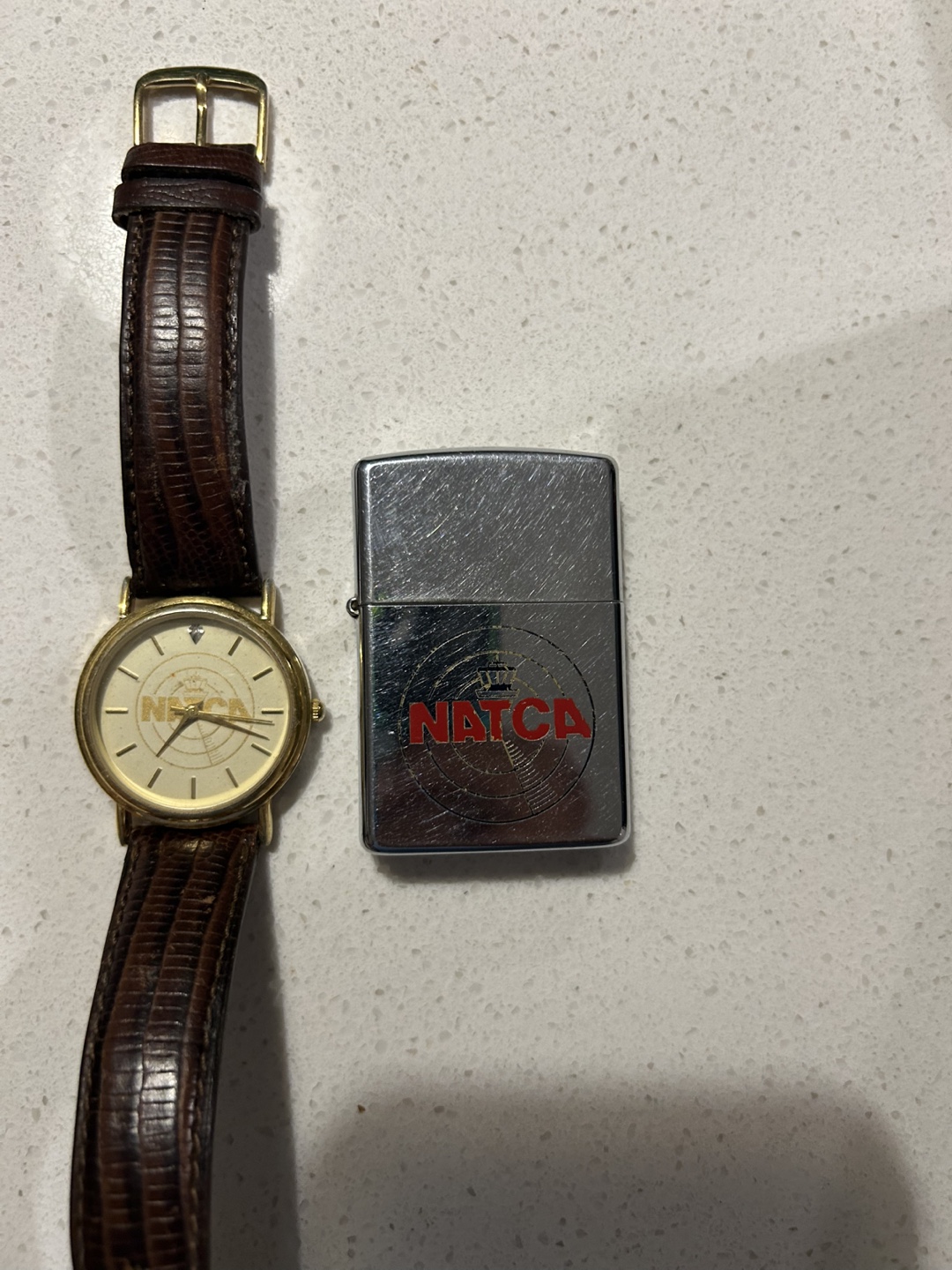 NATCA Watch & Zippo Lighter and lot of NATCA pins - photo 2