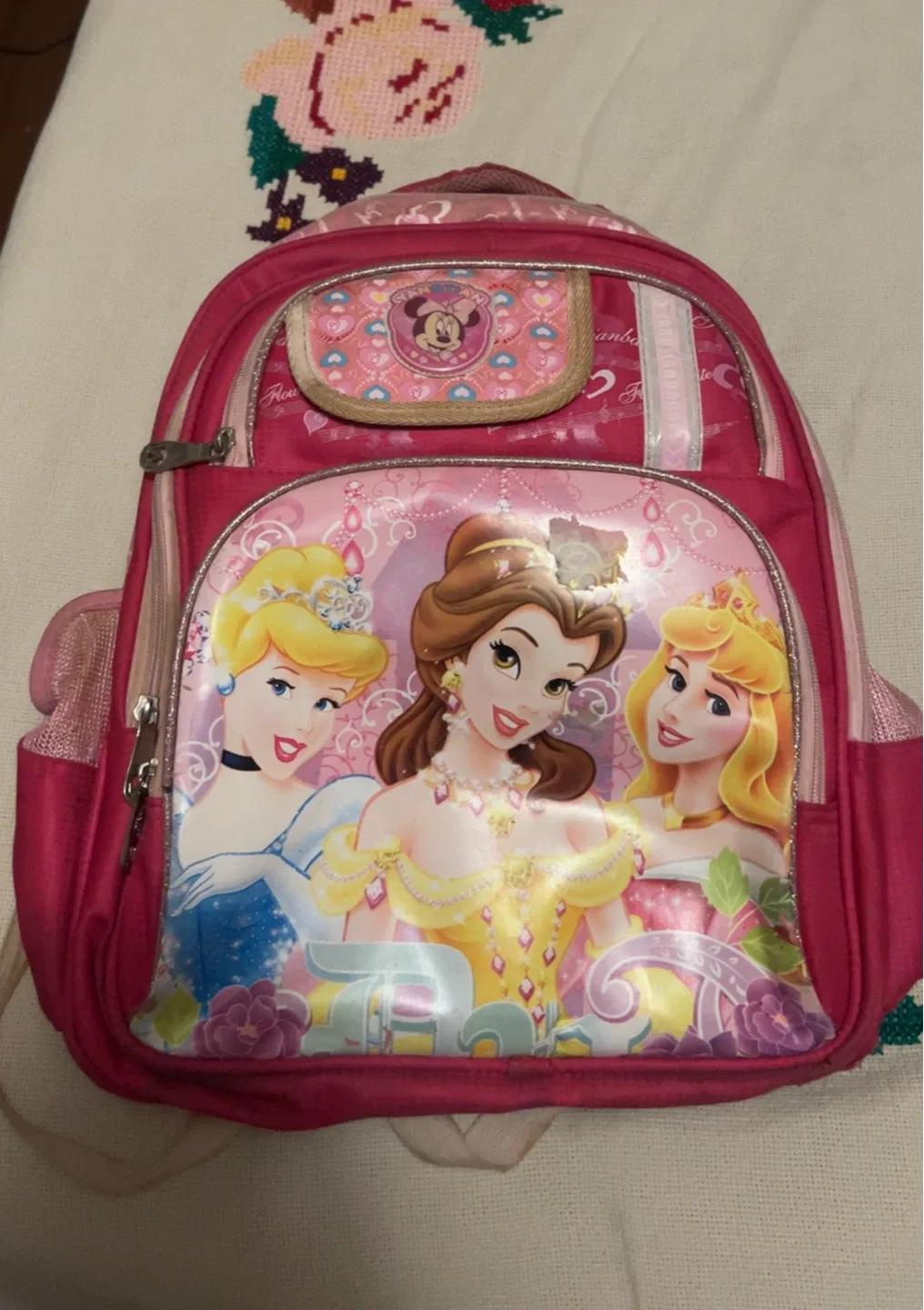 Disney Princess Pink Backpack thumbnail