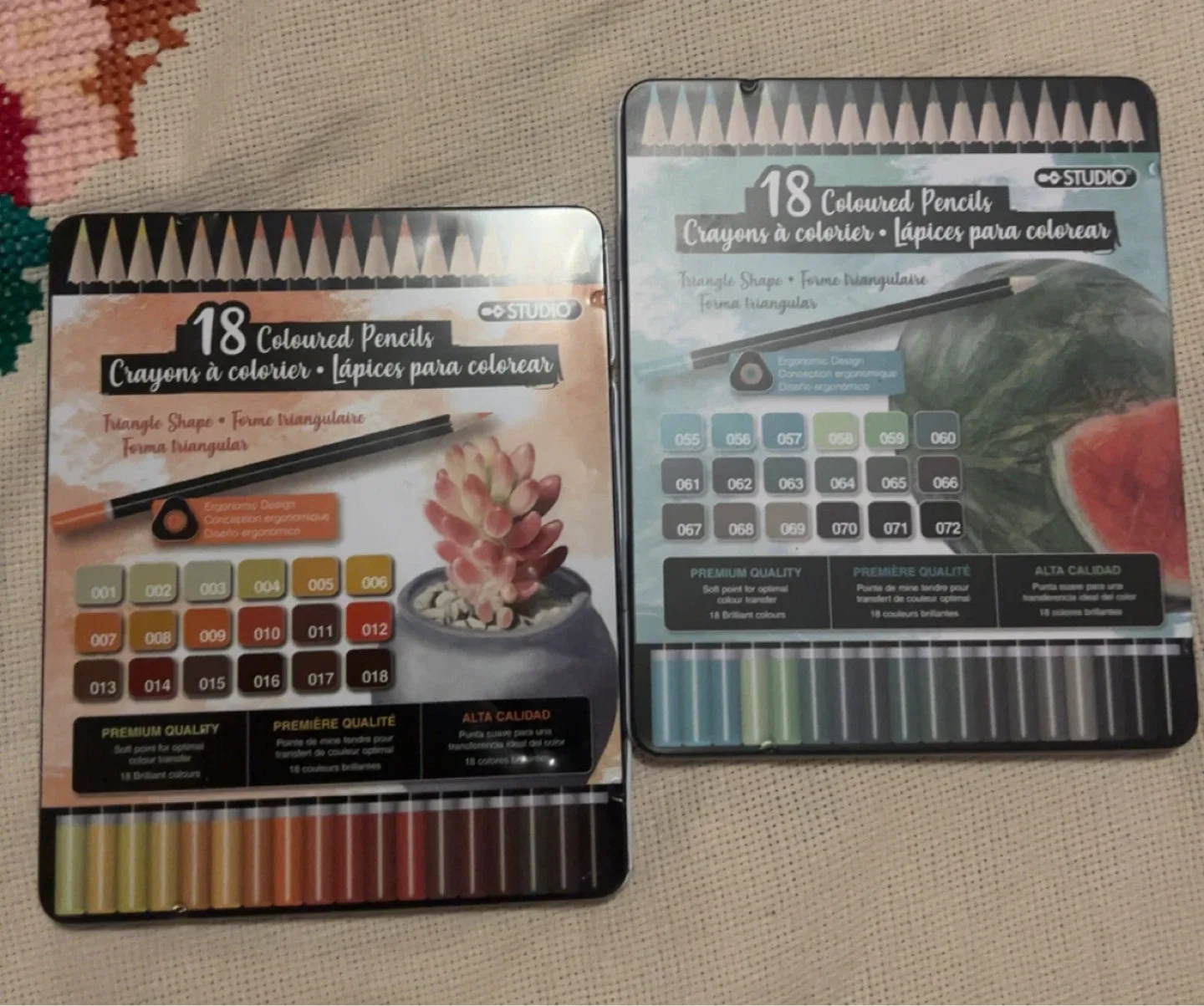 Studio 18 Coloured Pencils - Like New! thumbnail