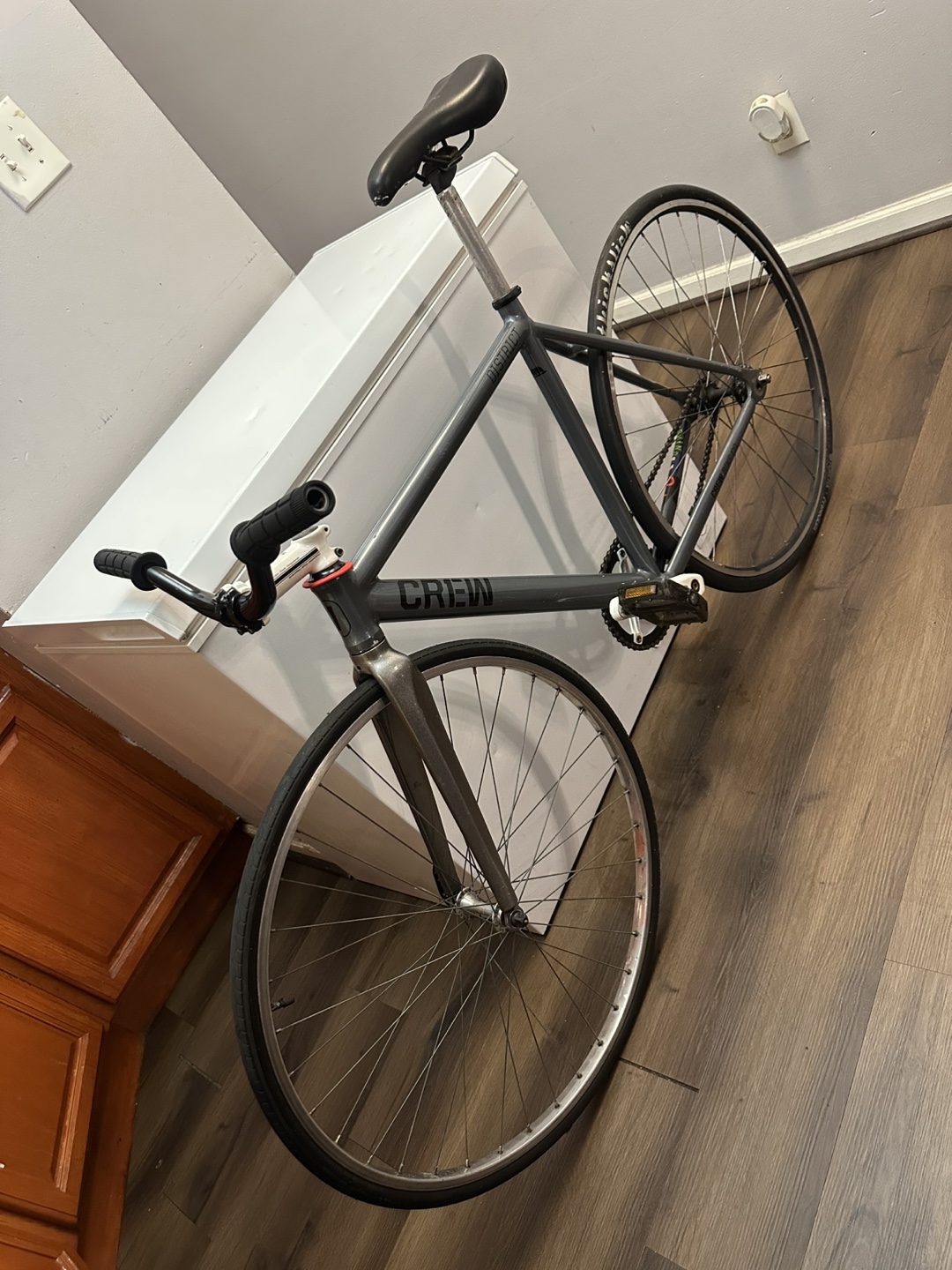 Crew Fixie Fixed Gear Track Bike Bicycle - photo 4