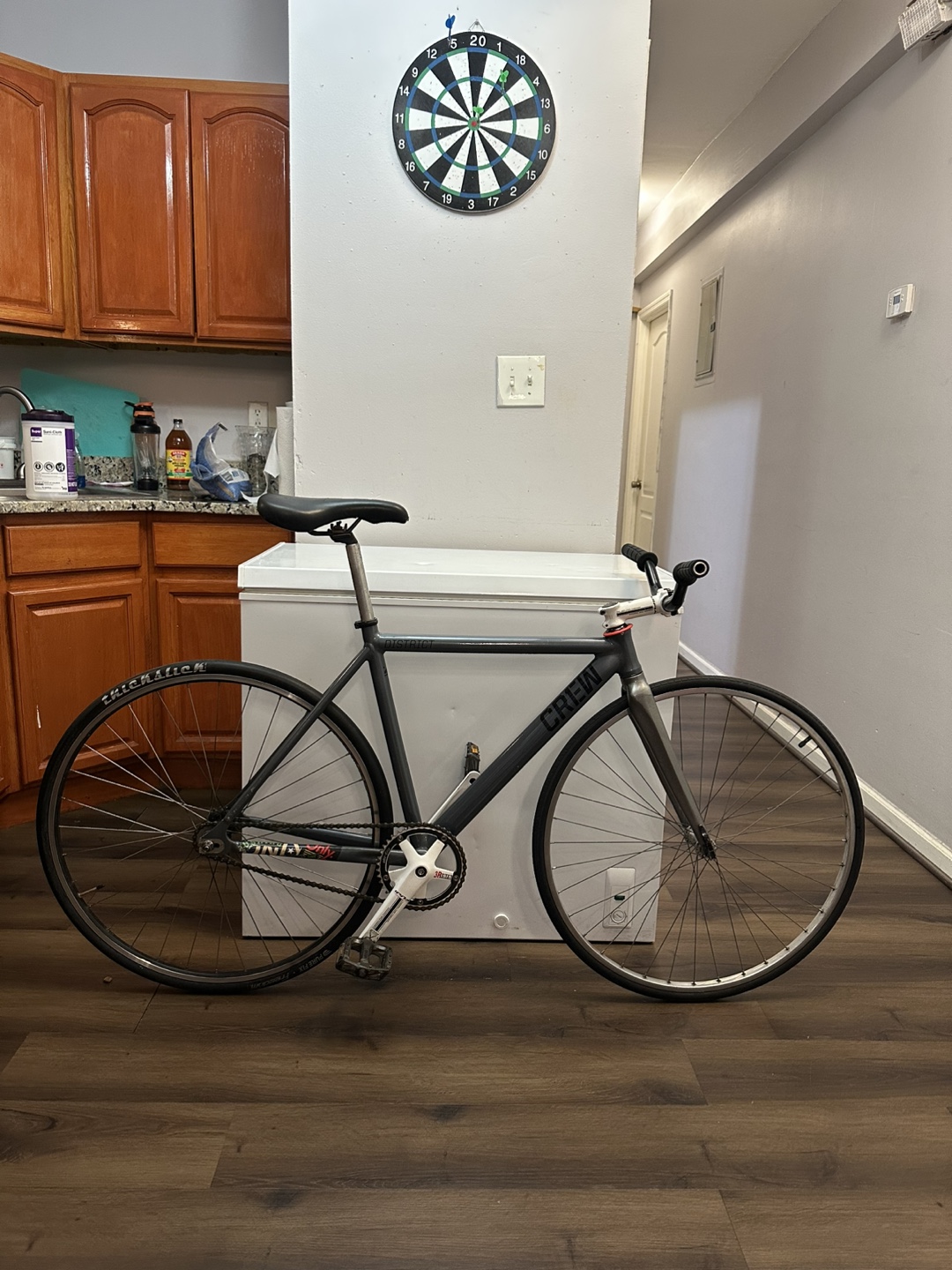 Crew Fixie Fixed Gear Track Bike Bicycle - photo 2