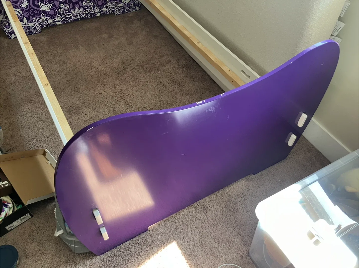 Purple Butterfly twin bed image indicator(2)