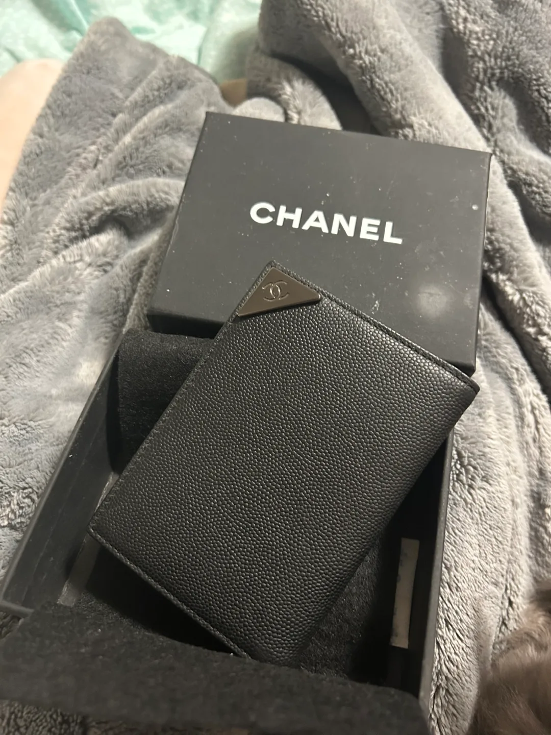 Black Leather Wallet image indicator(4)