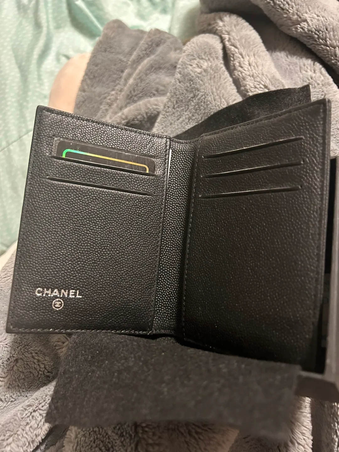 Black Leather Wallet image indicator(3)