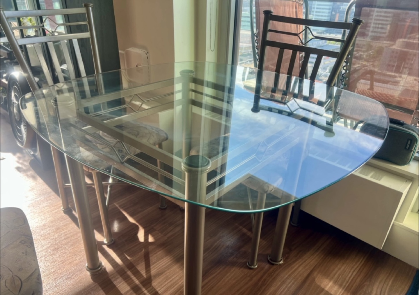 Glass Top Dining Table only - photo 4