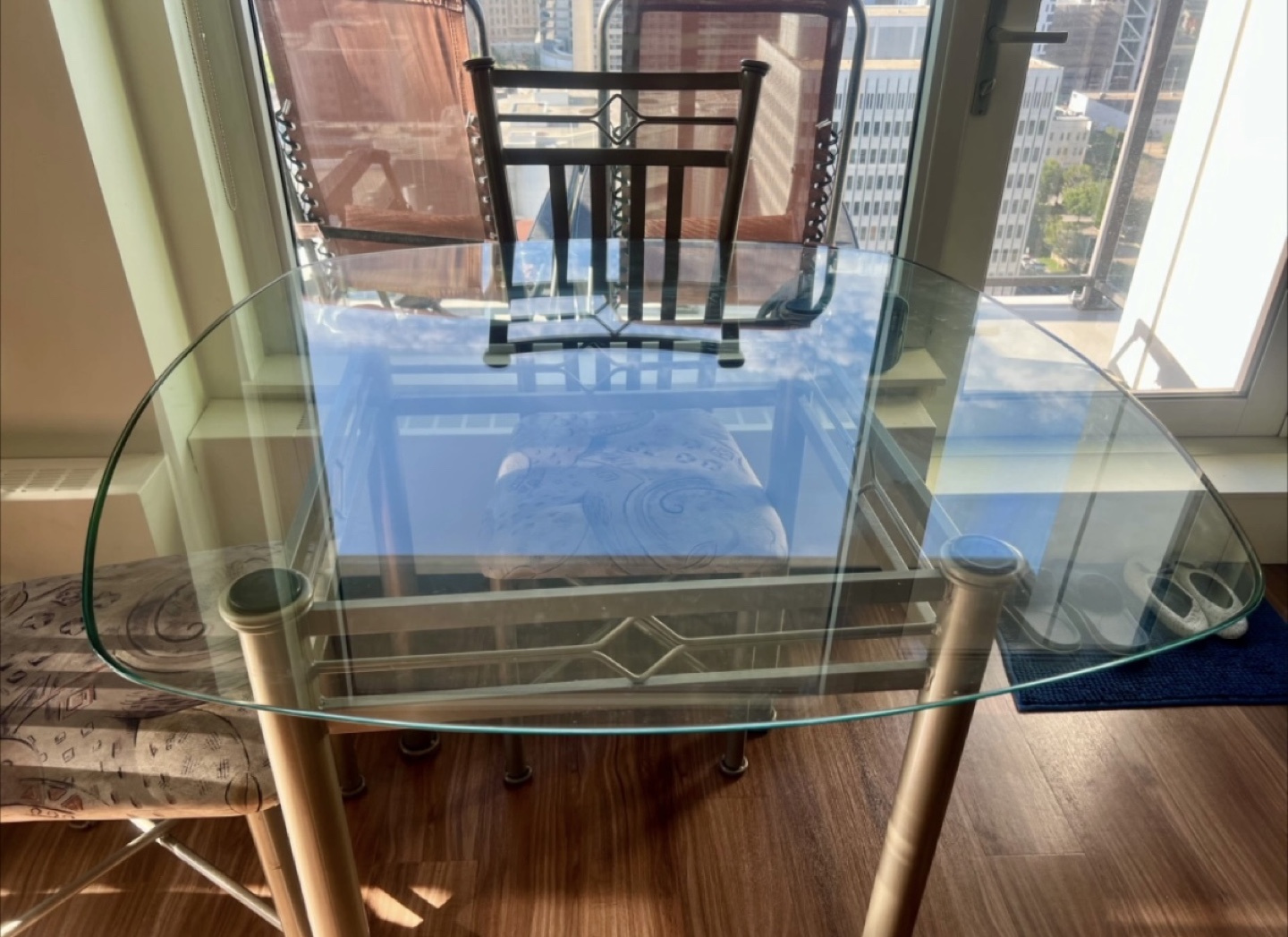 Glass Top Dining Table only - photo 5
