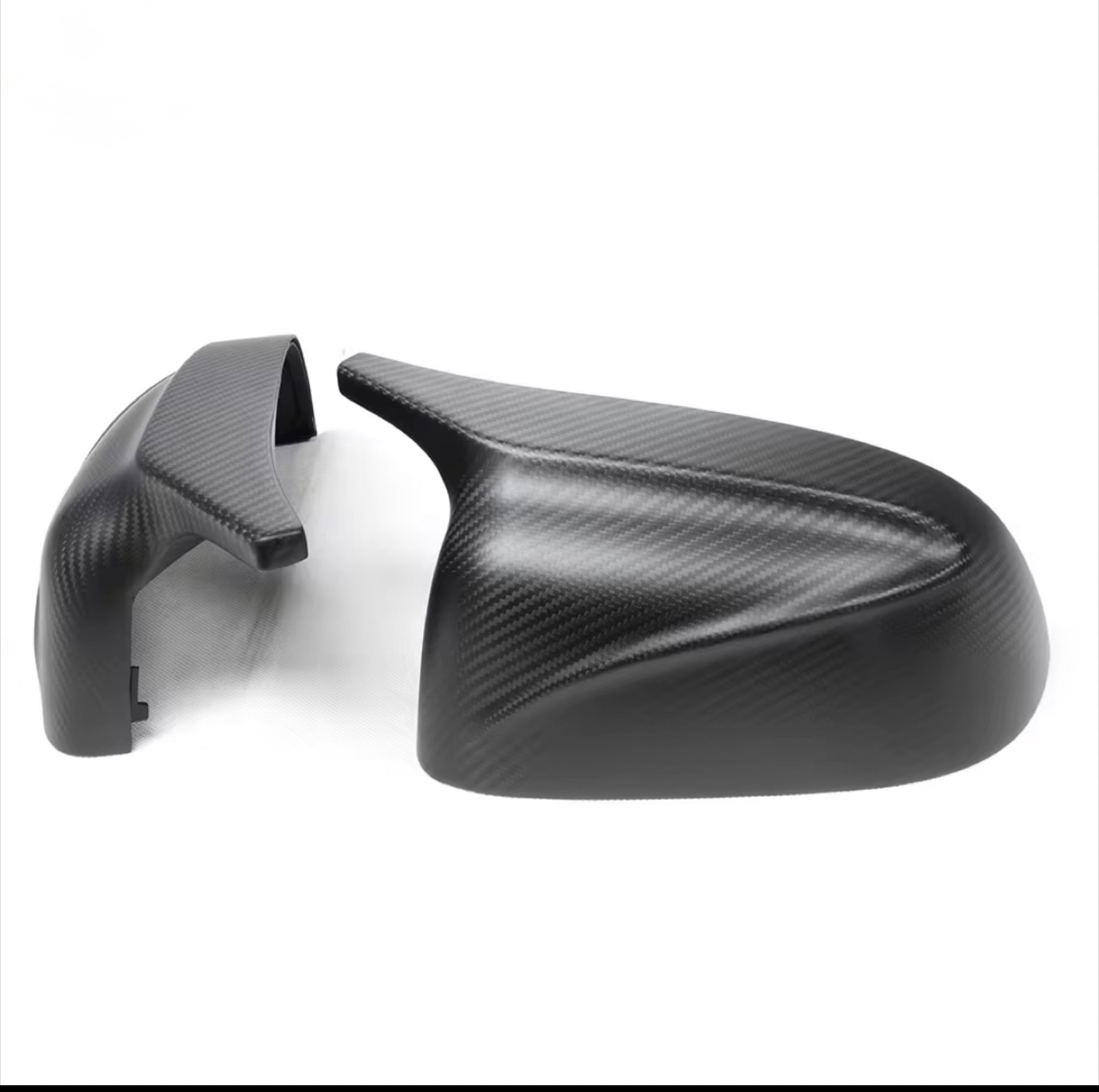 BMW X3/X4/X5/X6/X7 Matte Carbon Fiber Mirror Caps - photo 4