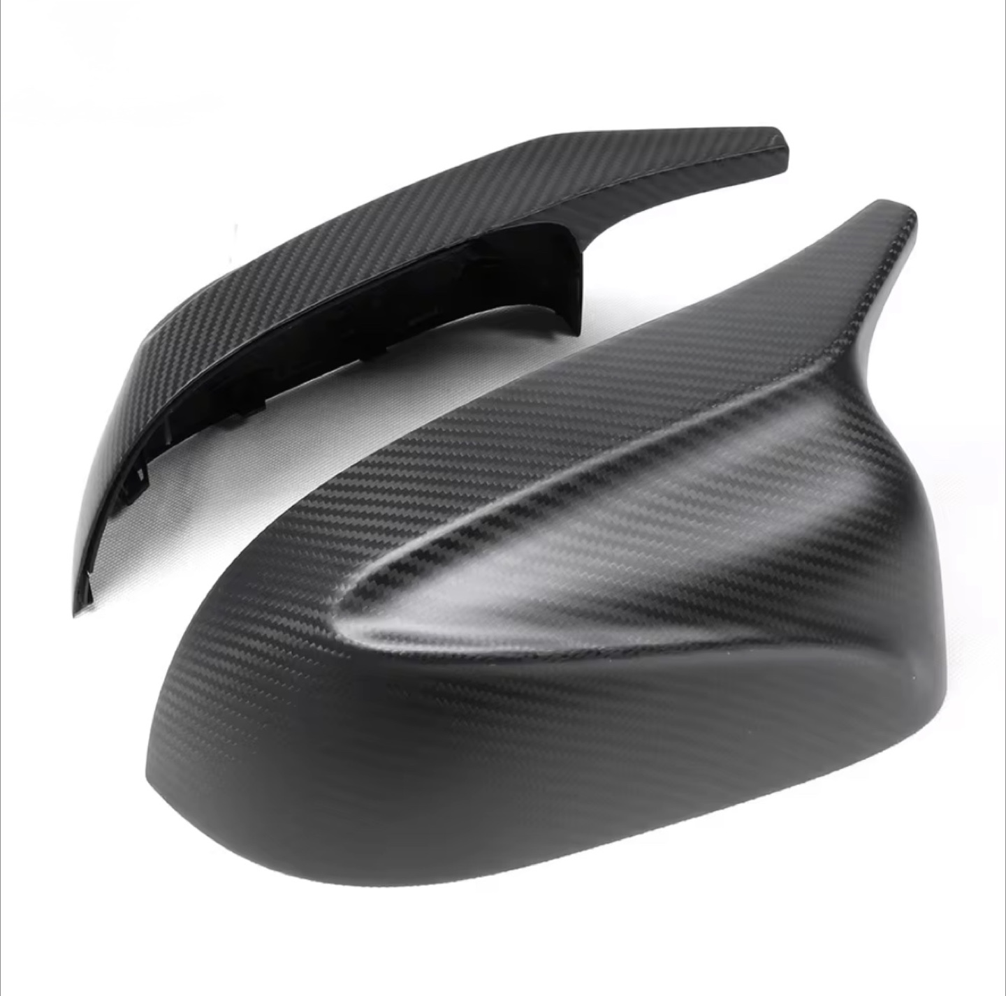 BMW X3/X4/X5/X6/X7 Matte Carbon Fiber Mirror Caps - photo 2