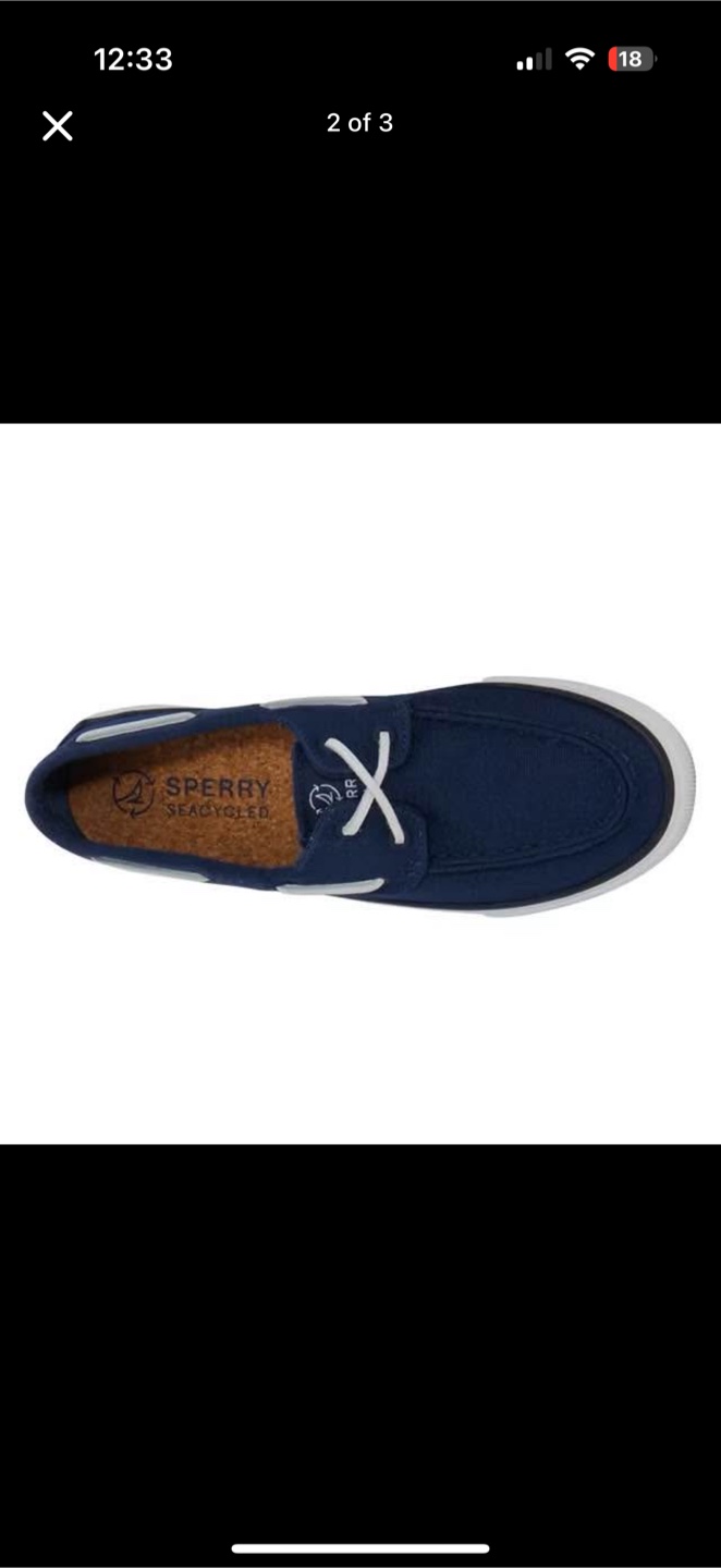 Sperry Women Blue Boat Shoes size 6 - photo 2