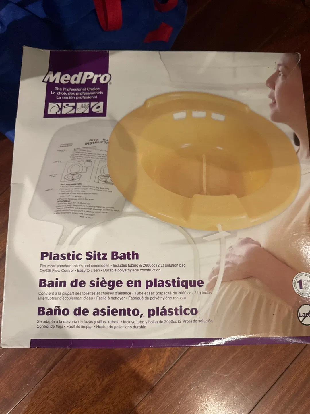 MedPro Plastic Sitz Bath - Free thumbnail