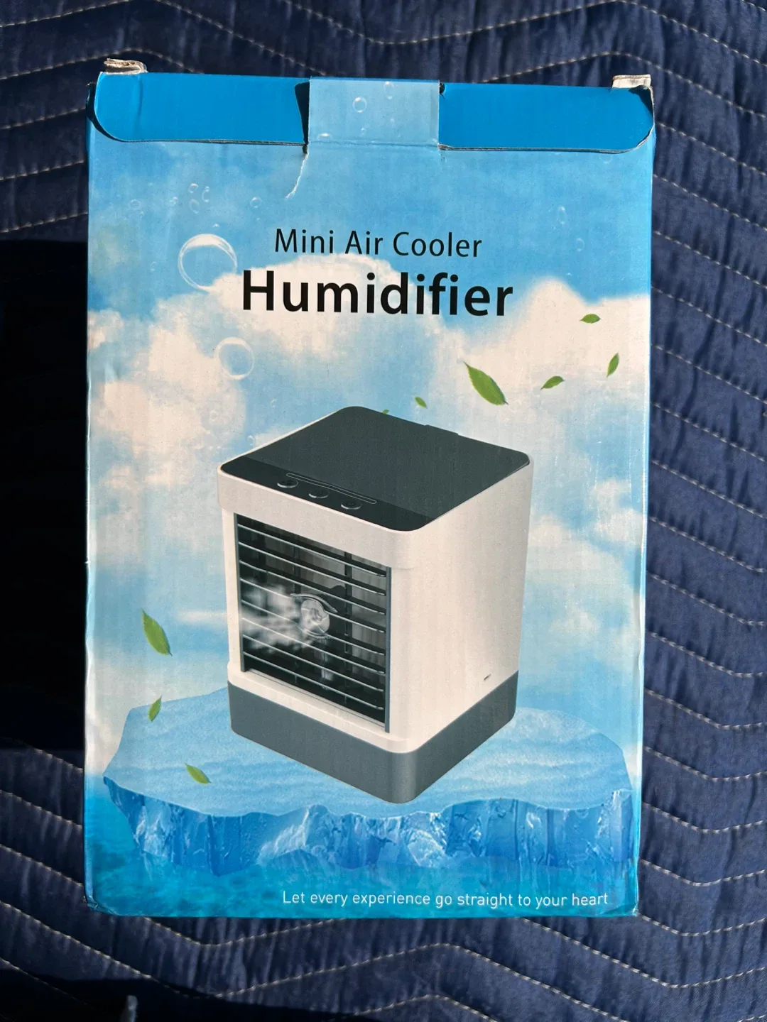 Mini Air Cooler Humidifier - New in Box! thumbnail