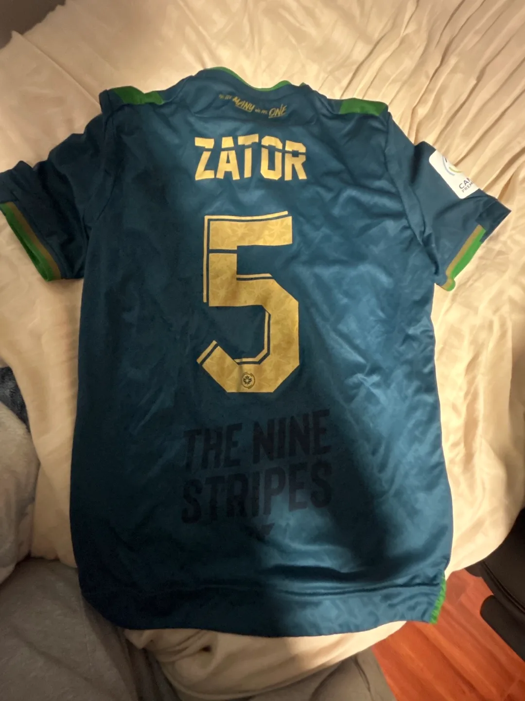 Dominik zators game worn York united jersey image indicator(2)