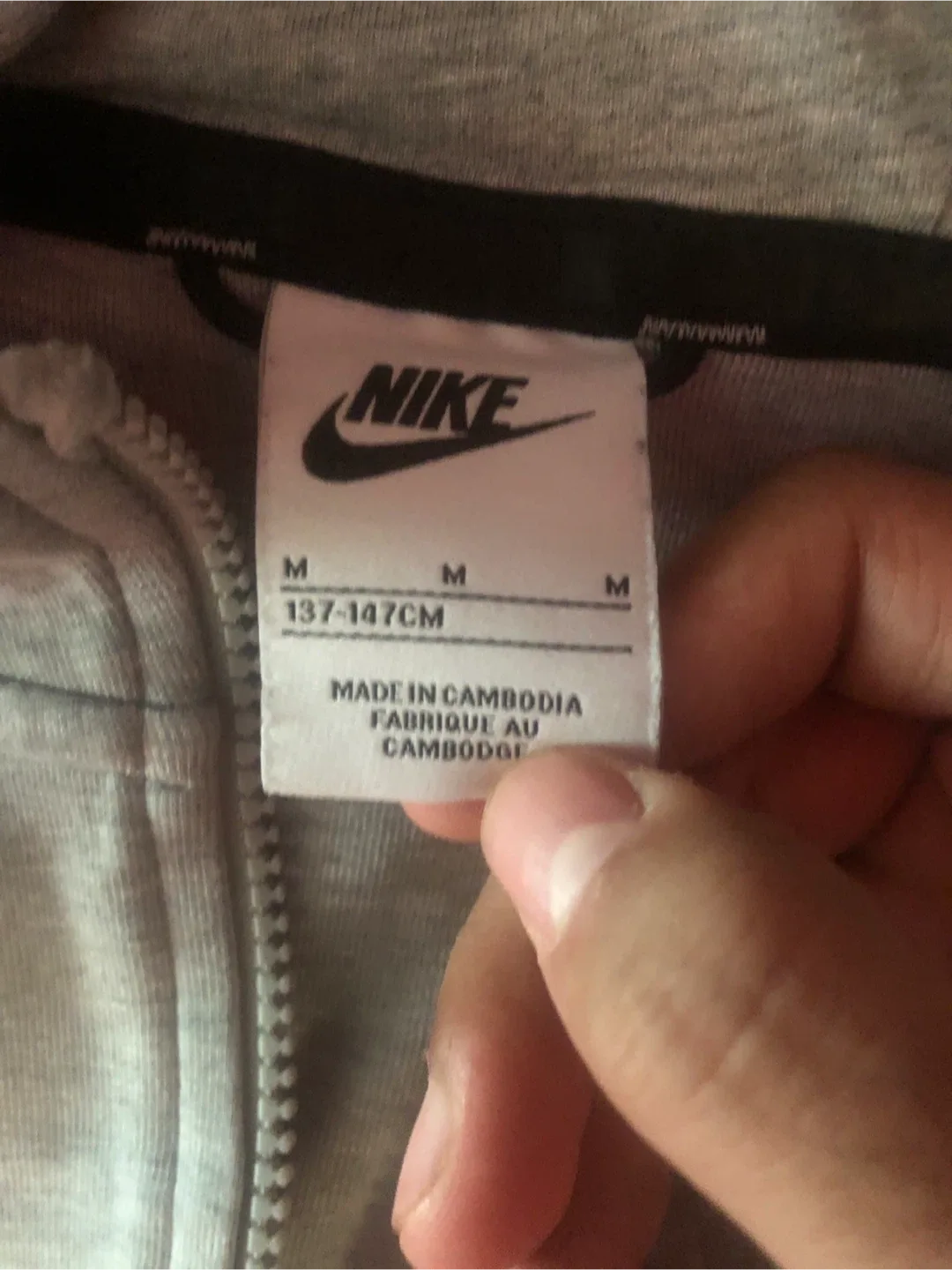 Nike Tech Fleece Full-Zip Hoodie - Boys' Grade School Size M image indicator(2)