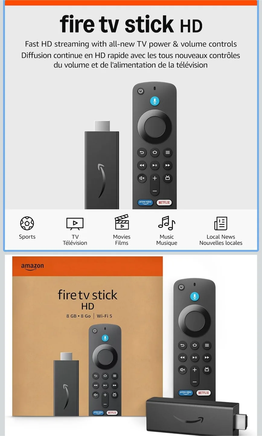 Amazon Fire TV Stick HD - New in Box image indicator(2)