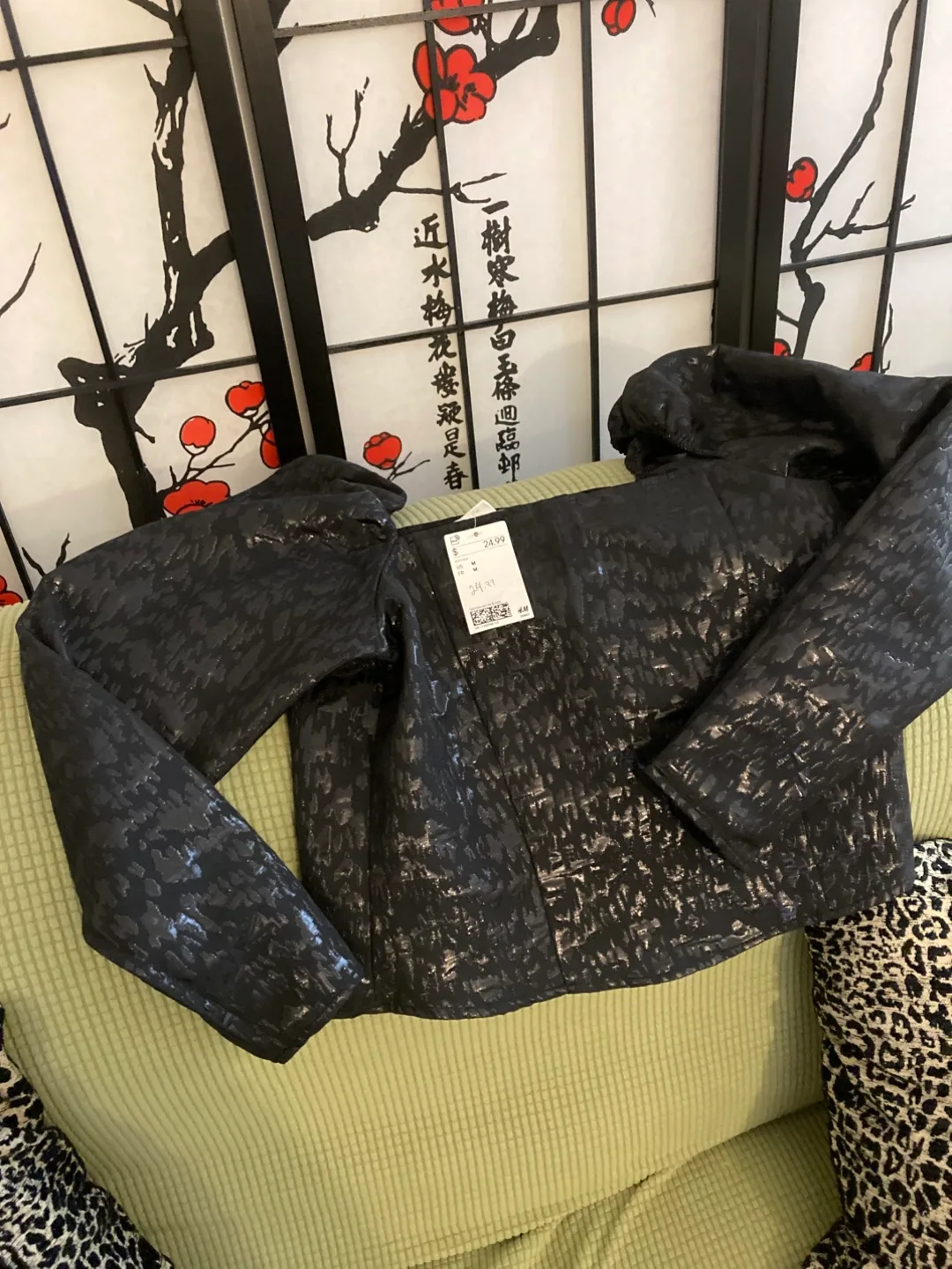 H&M Black top- Size M thumbnail