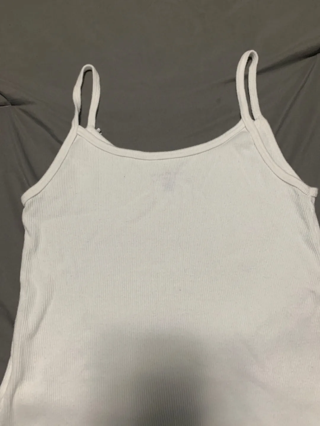 Brandy Melville White Tank Top image indicator(2)